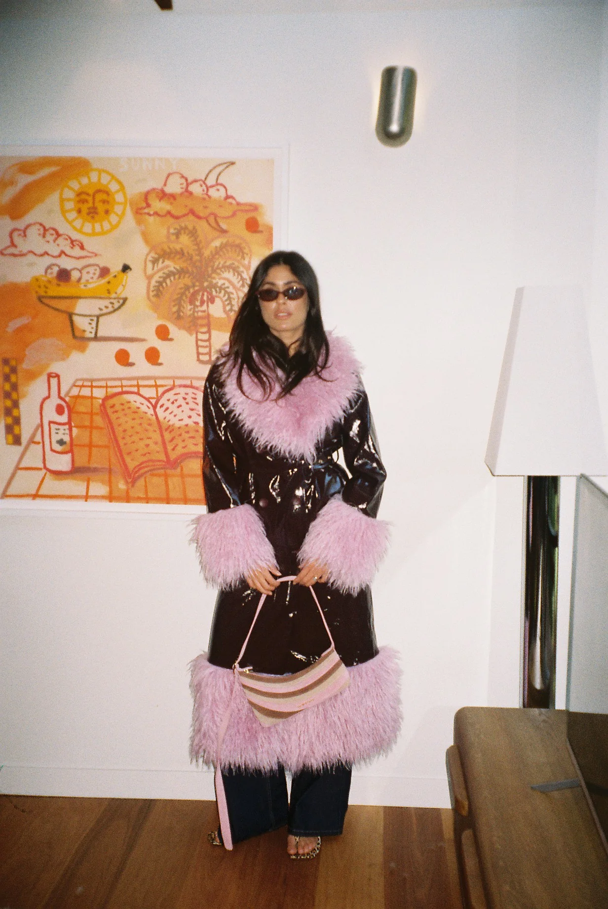 Abrigo Coat - Plum - Image 3