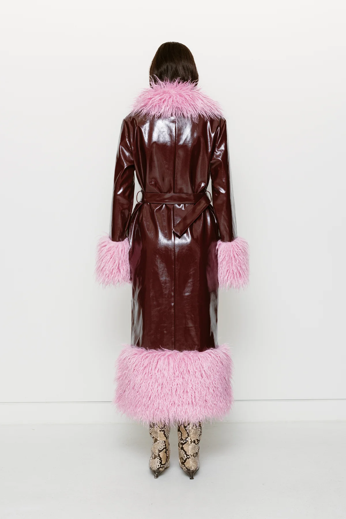 Abrigo Coat - Plum - Image 6