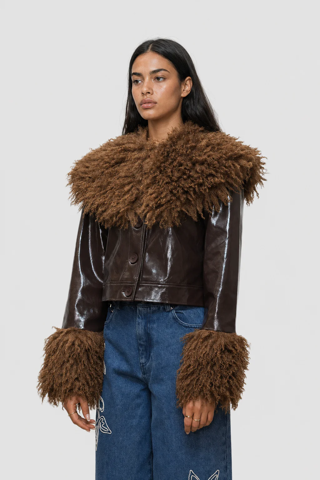 Abrigo Jacket - Chocolate - Image 3