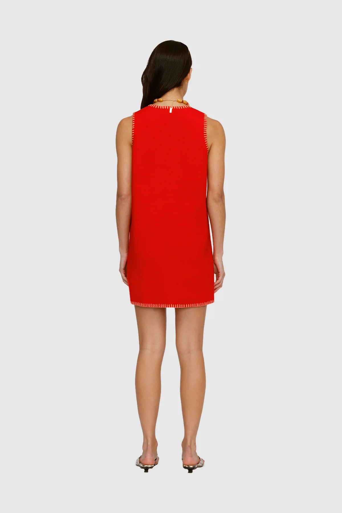 Aggie Mini Dress - Rojo - Image 5