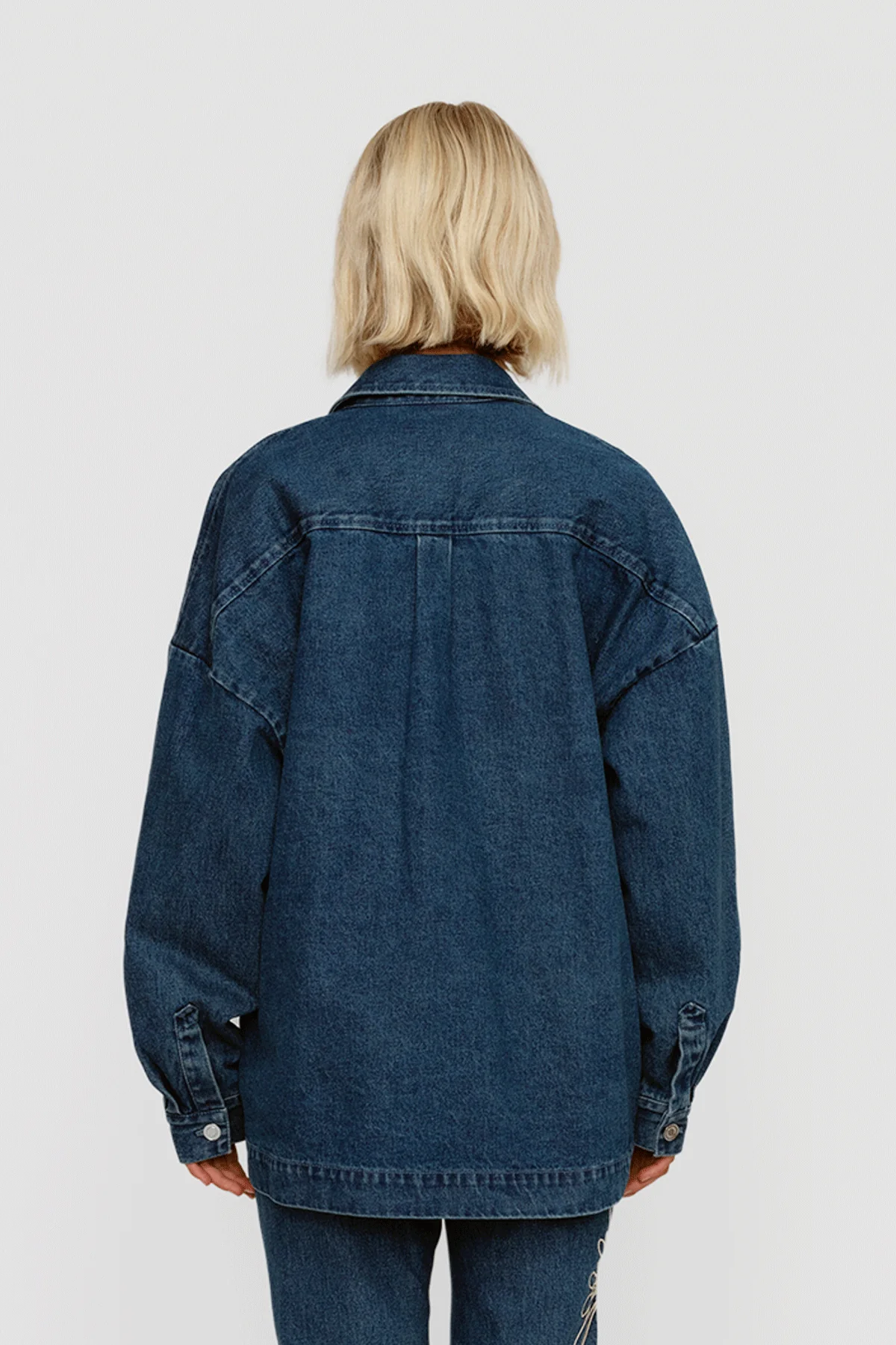 Amana Denim Shirt - Bluestone - Image 4