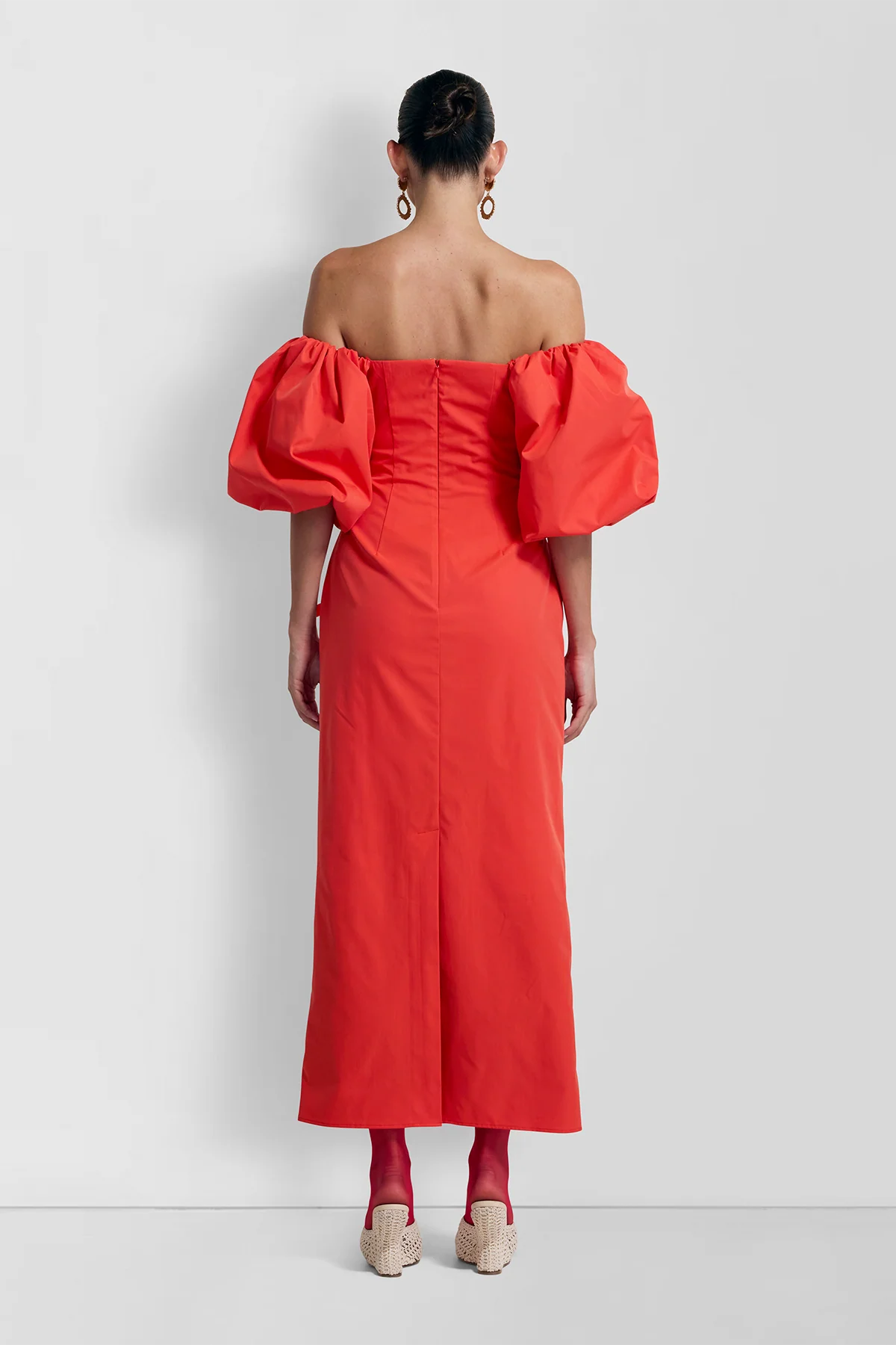 Amar Midi Dress - Rojo - Image 4