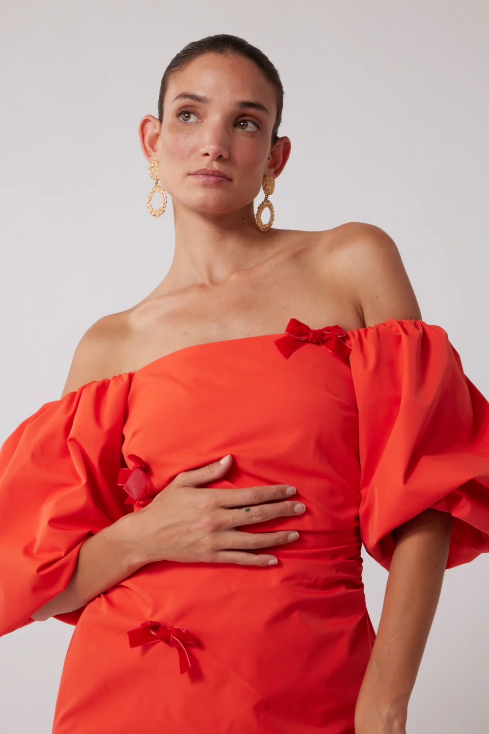 Amar Midi Dress - Rojo - Image 7