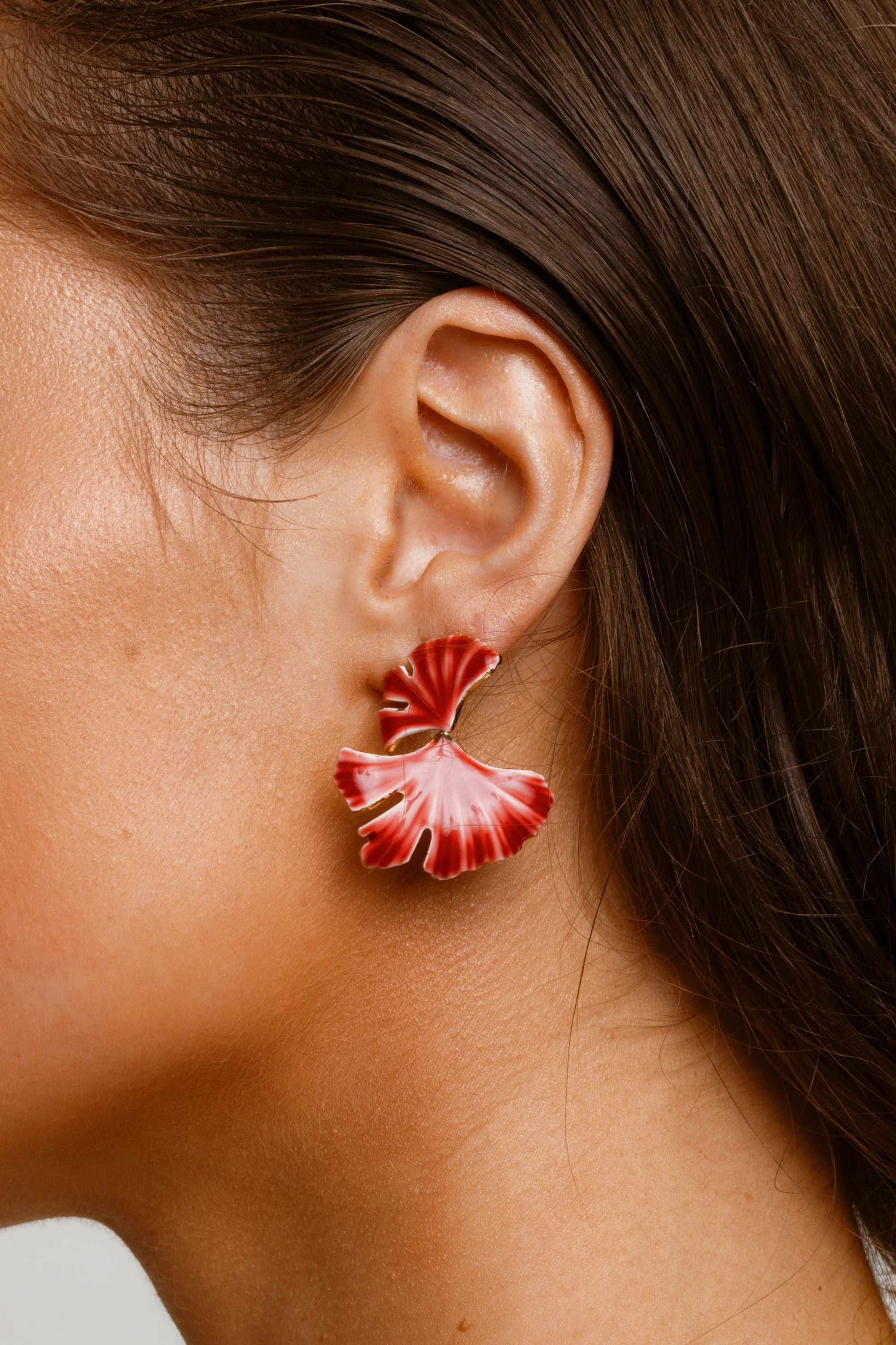 Bettina Earring - Rojo - Image 2