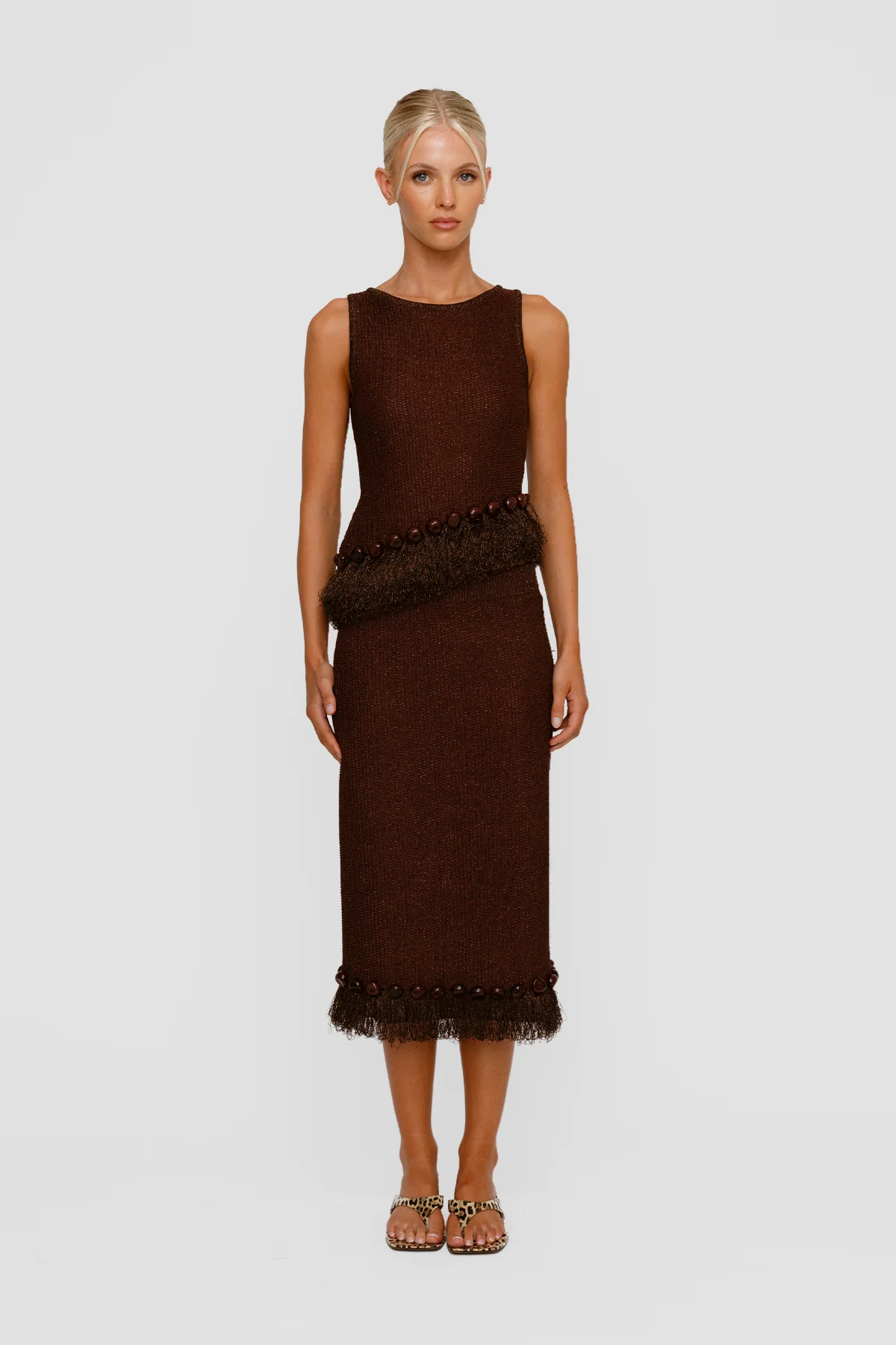 Casilda Tank - Chocolate - Image 6