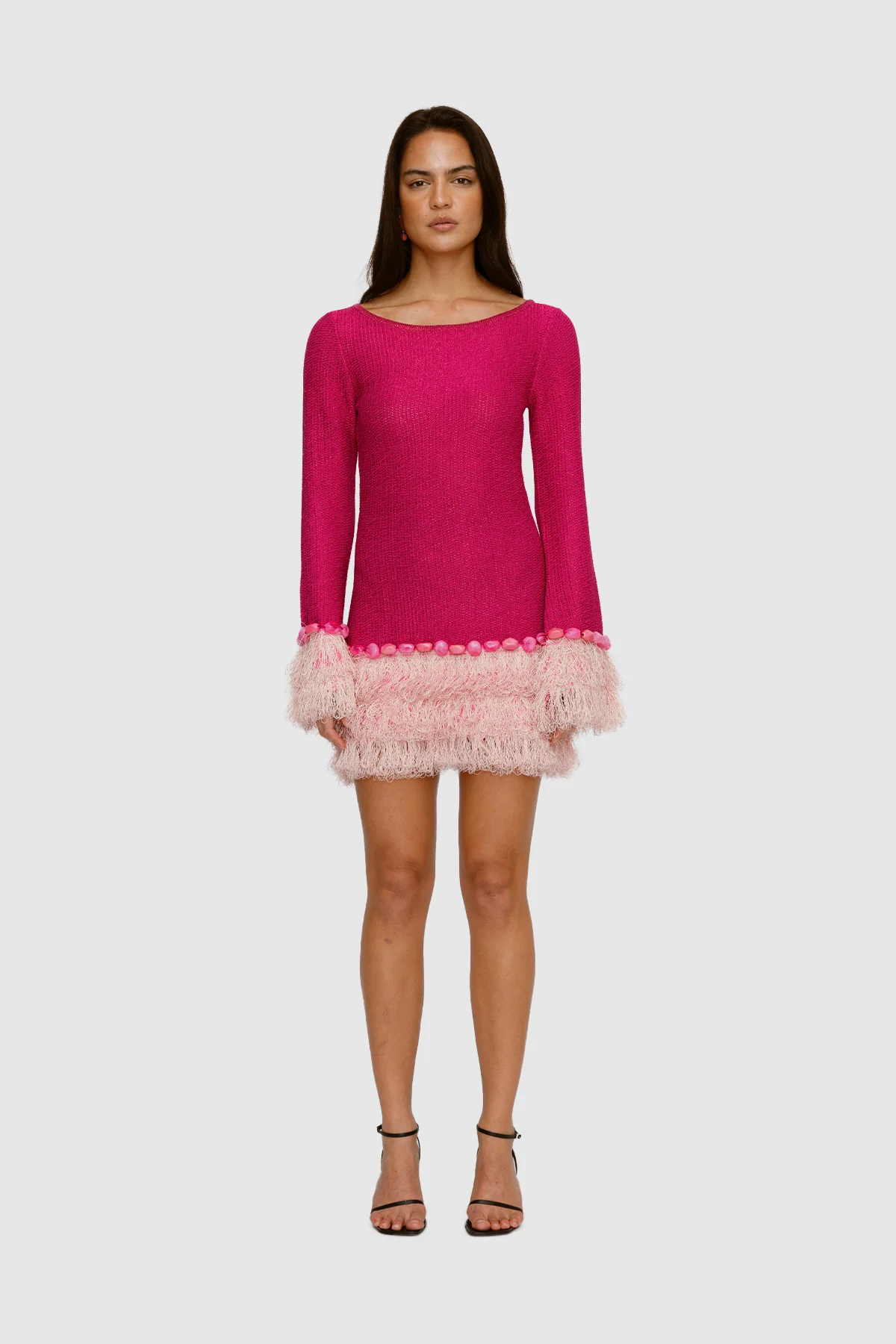 Casilda Mini Dress - Flamingo