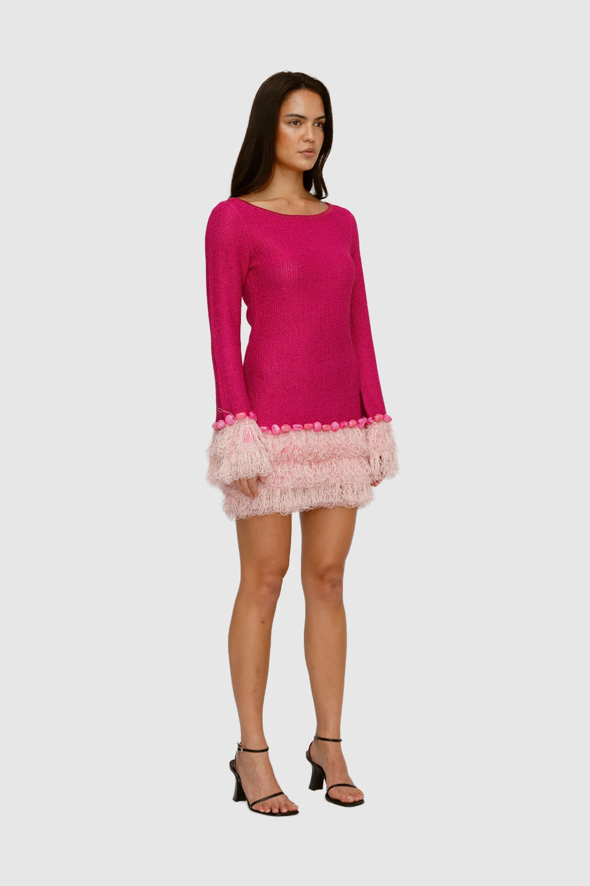 Casilda Mini Dress - Flamingo - Image 3