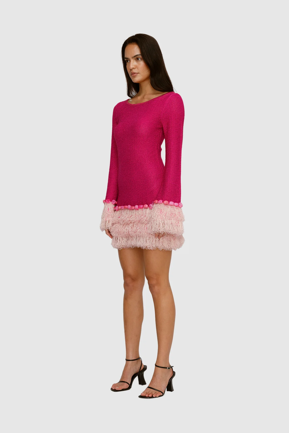 Casilda Mini Dress - Flamingo - Image 4