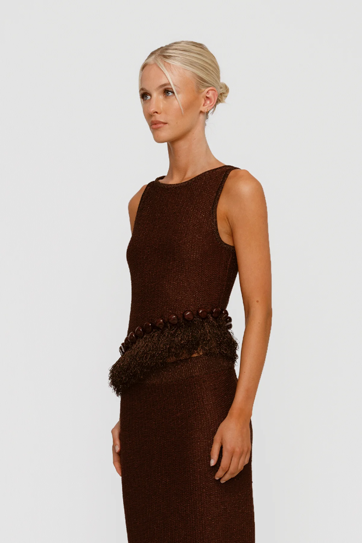 Casilda Tank - Chocolate - Image 3