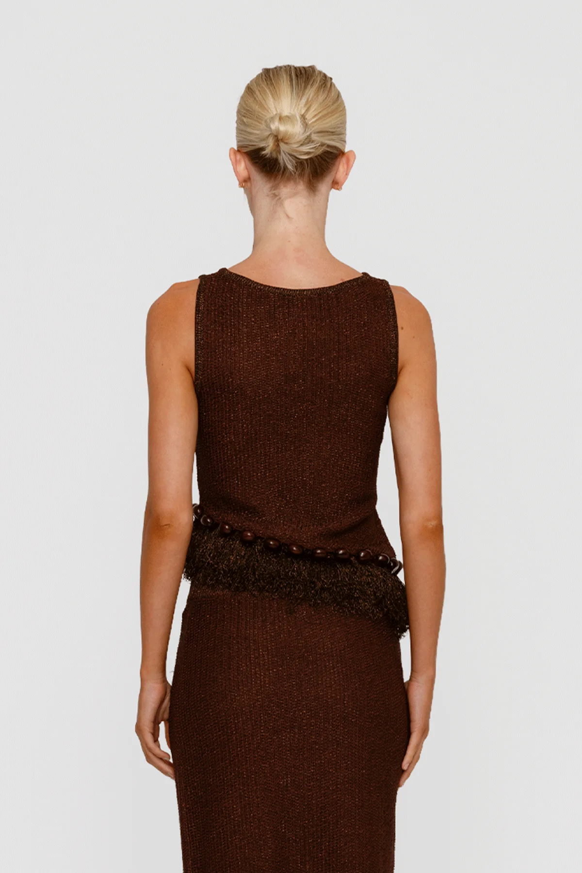 Casilda Tank - Chocolate - Image 5