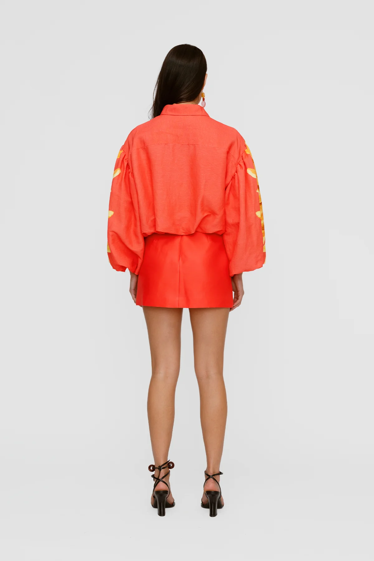 Concha Bubble Shirt - Rojo Sunflower - Image 5