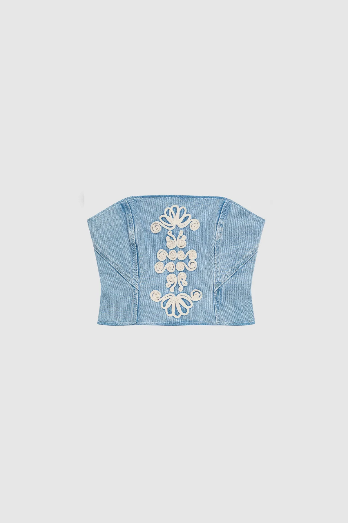 El Toro Denim Bustier - Denim - Image 5