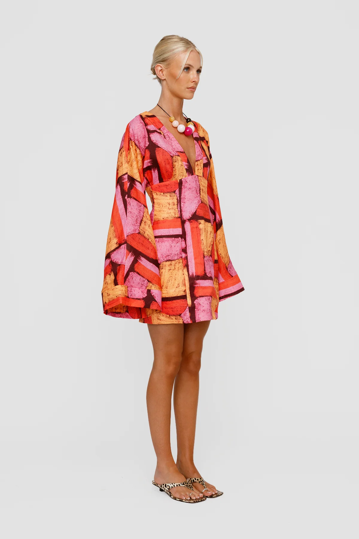 Elara Mini Dress - Mosaic - Image 5