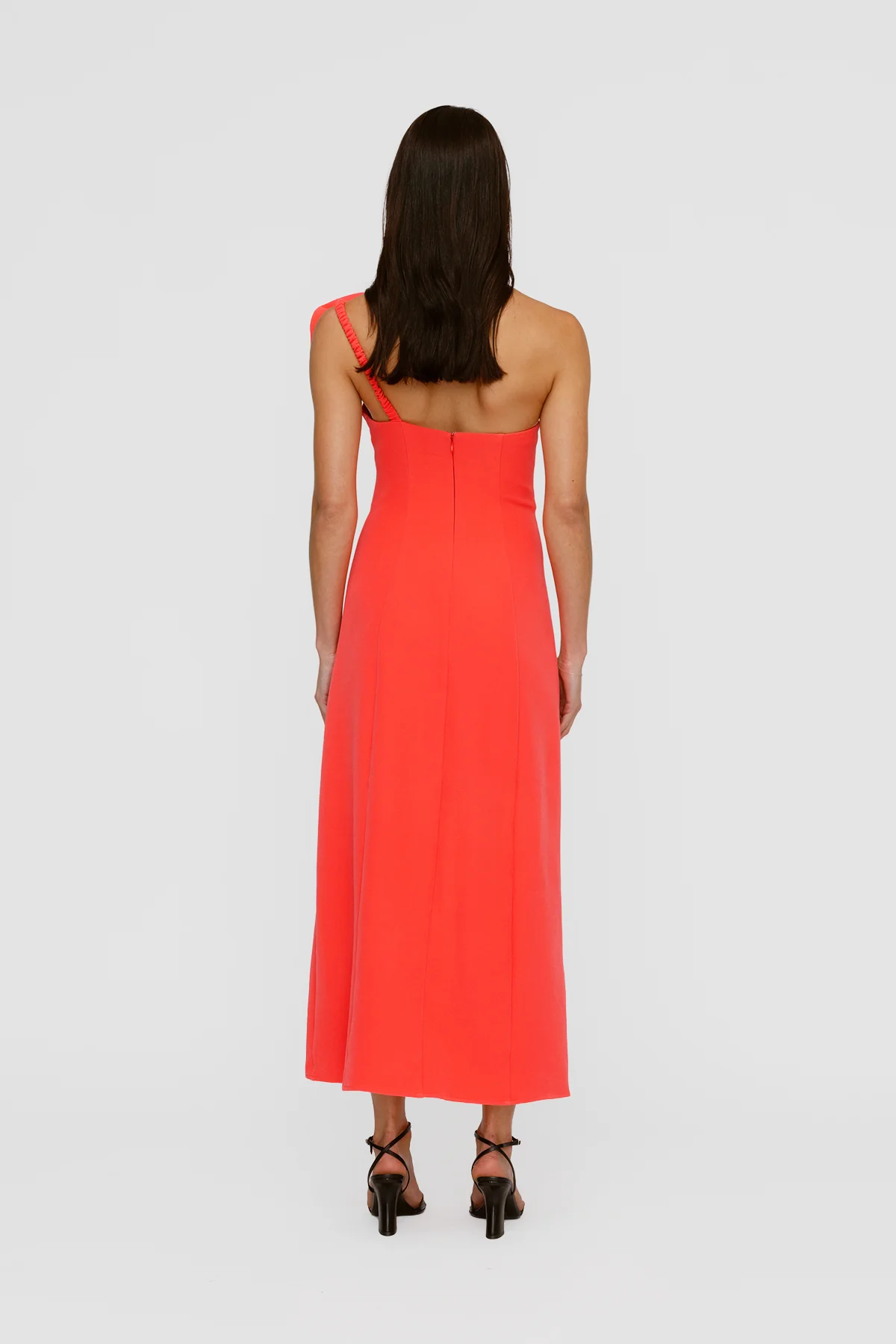 Flores Midi Dress - Berry - Image 4