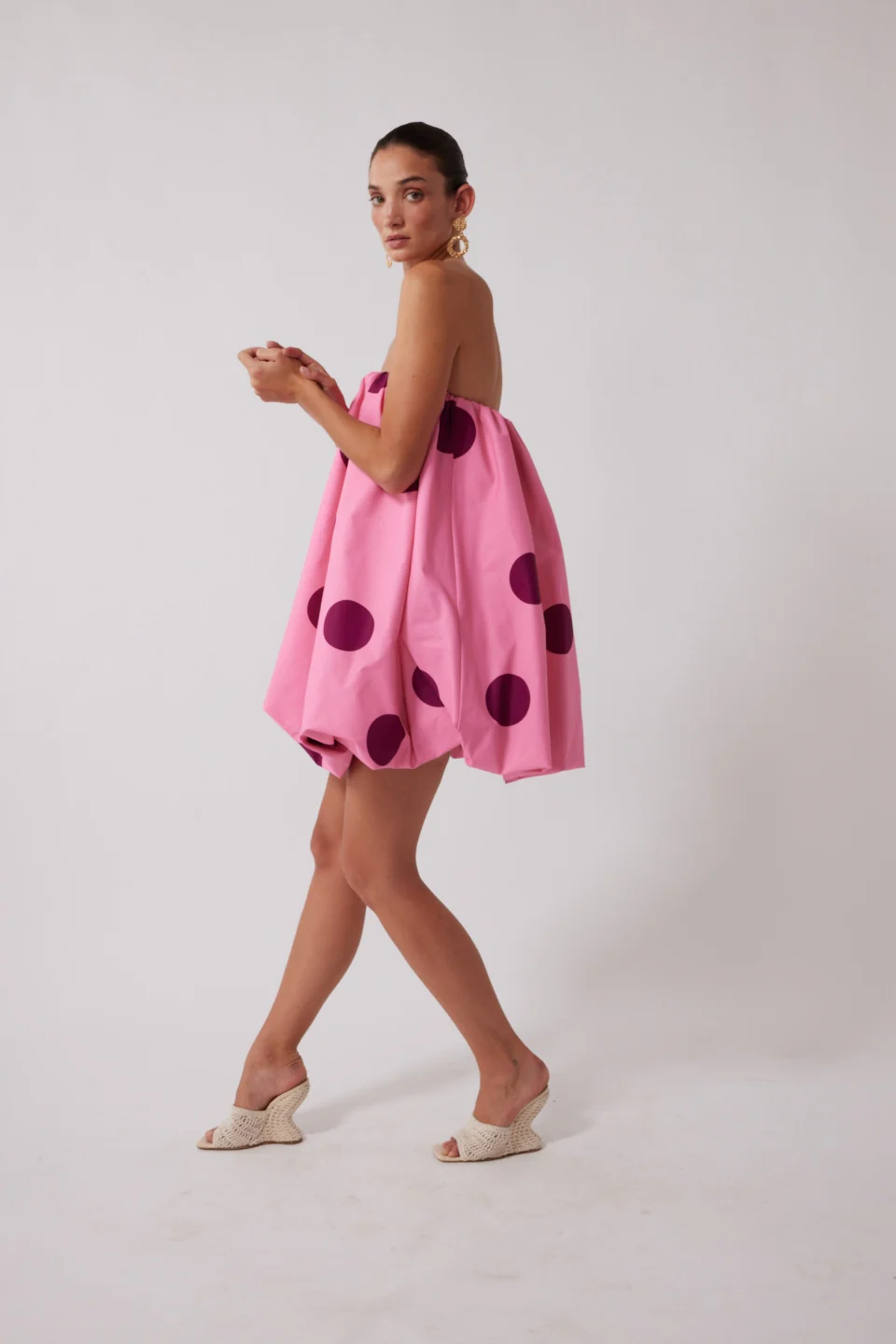 Gaia Bubble Dress - Candy Spot - Image 6