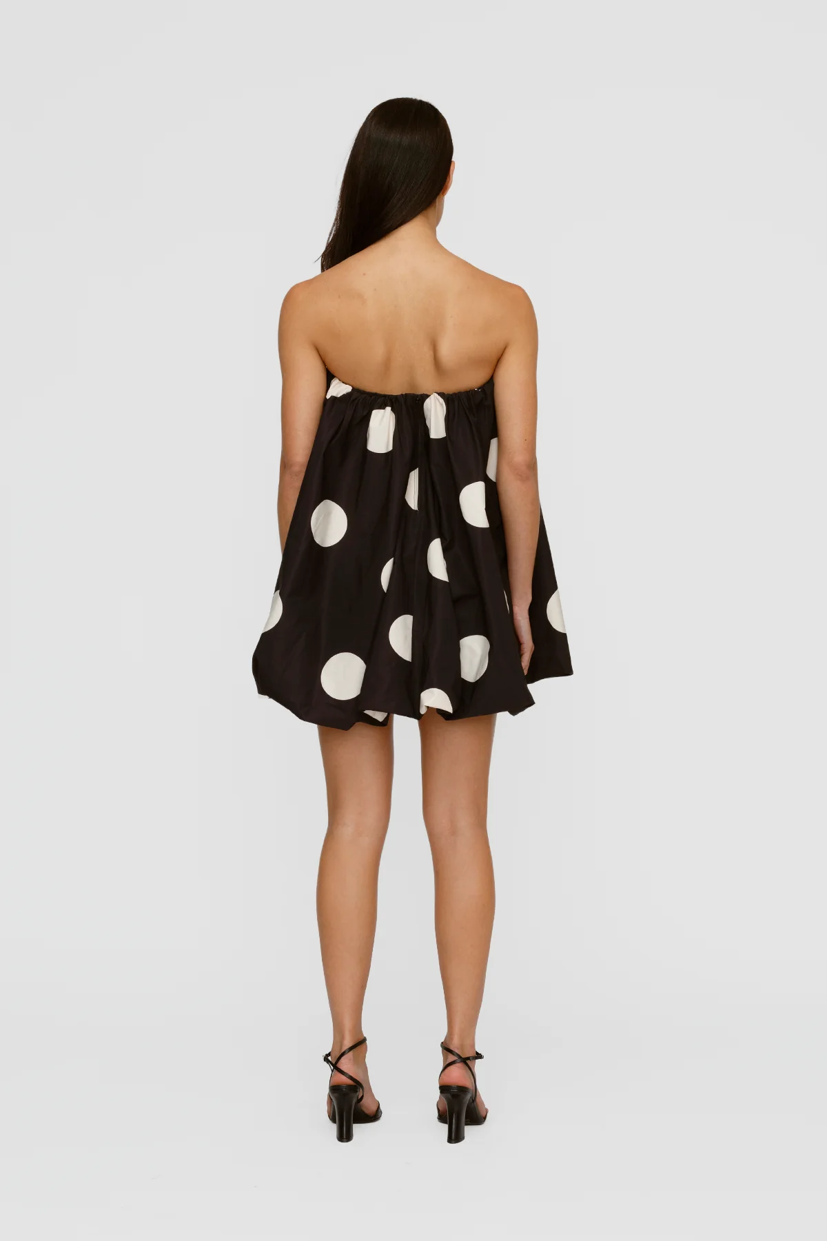 Gaia Bubble Dress - Noir Spot - Image 3