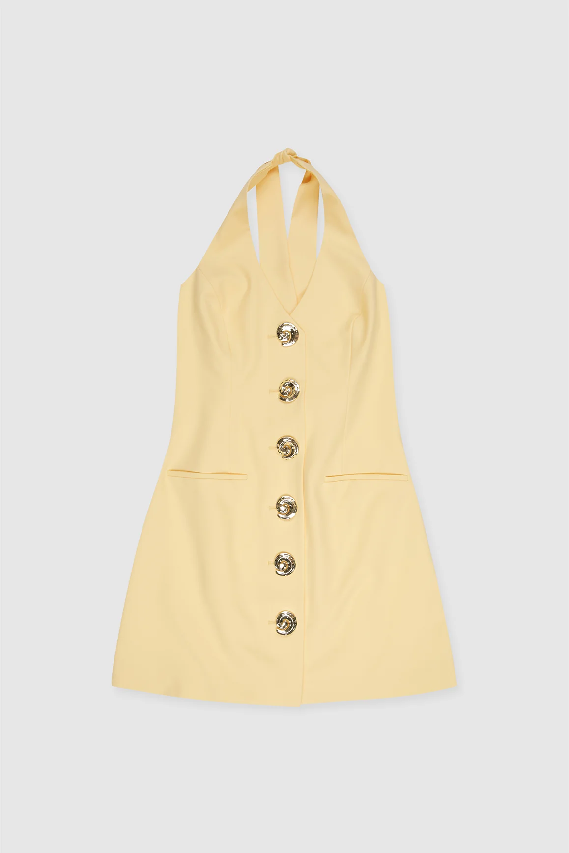 Irida Vest Dress - Butter - Image 3