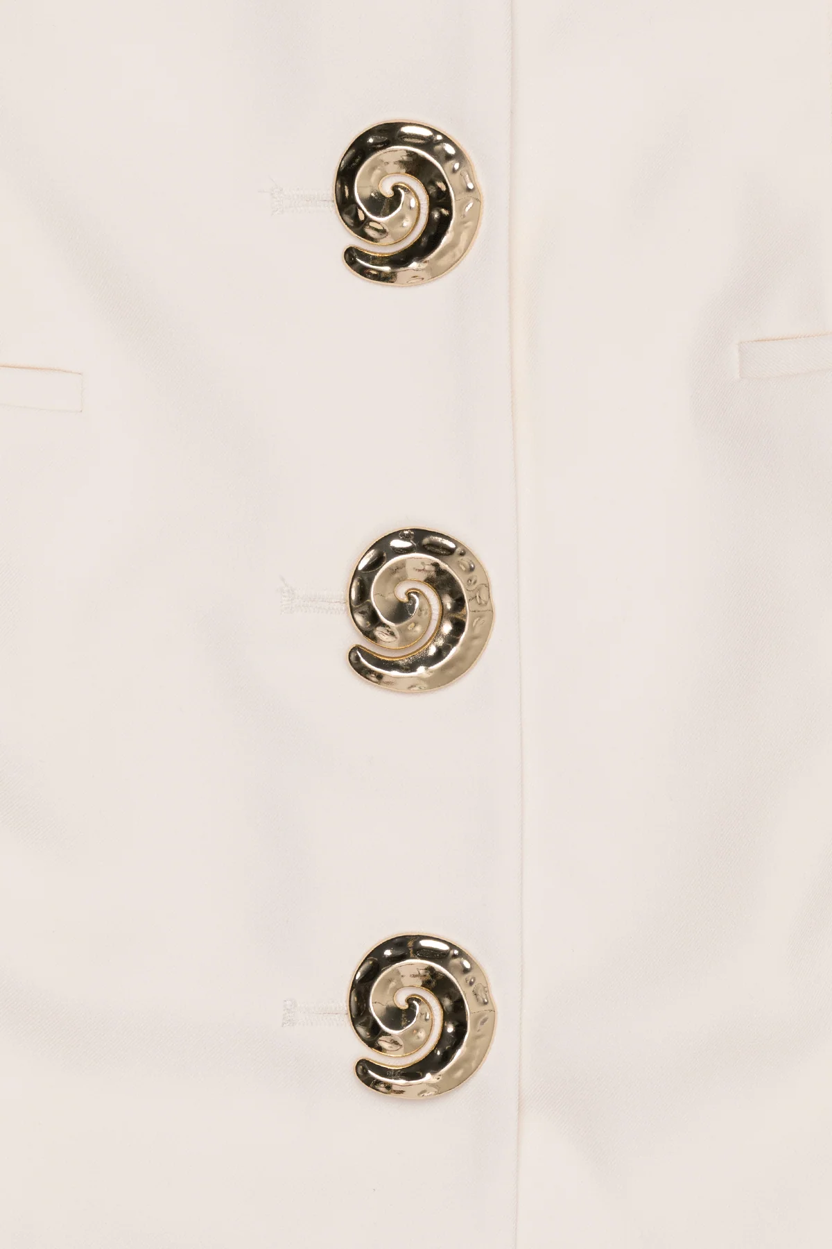 Irida Vest Dress - Ivory - Image 8