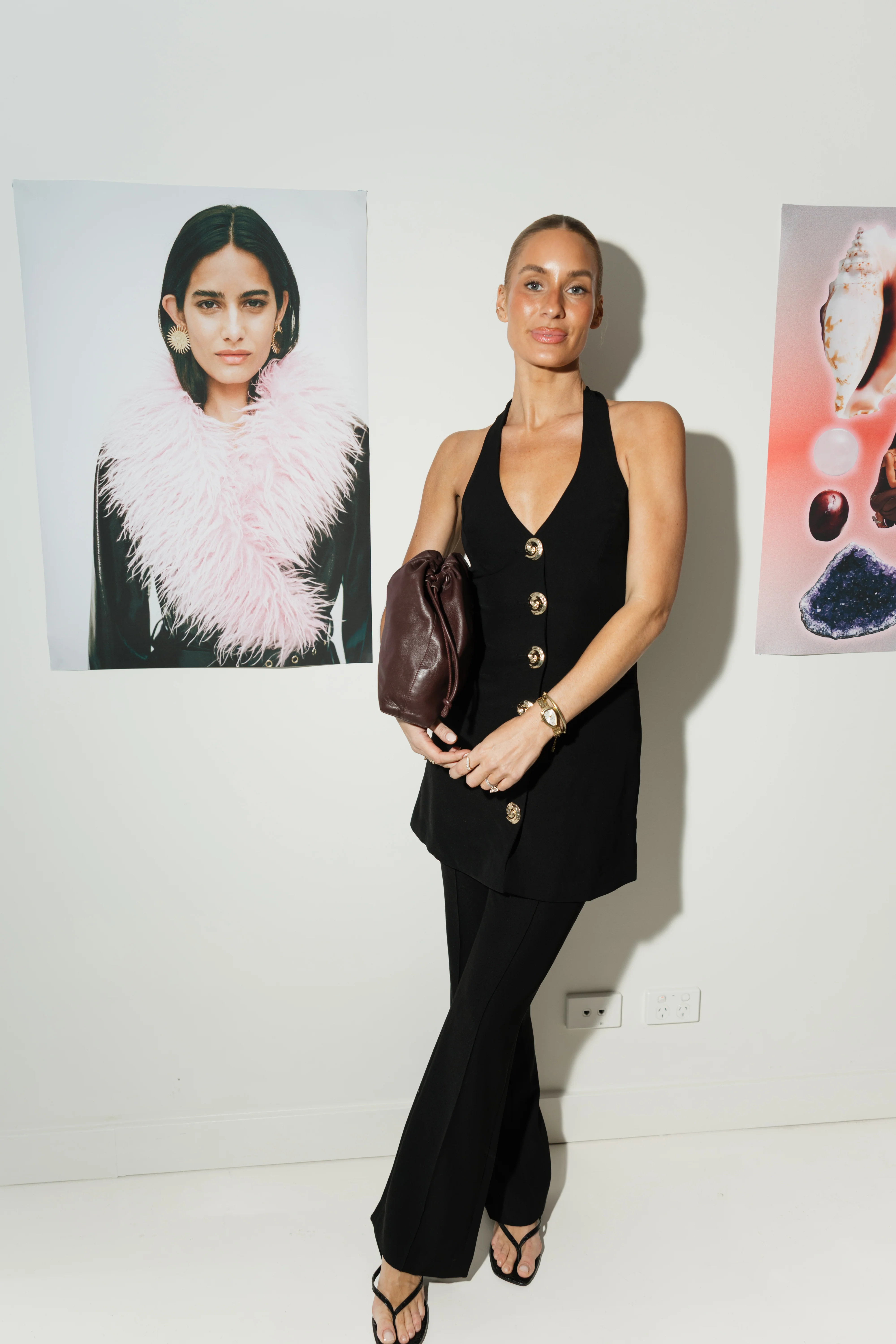 Irida Vest Dress - Noir - Image 4