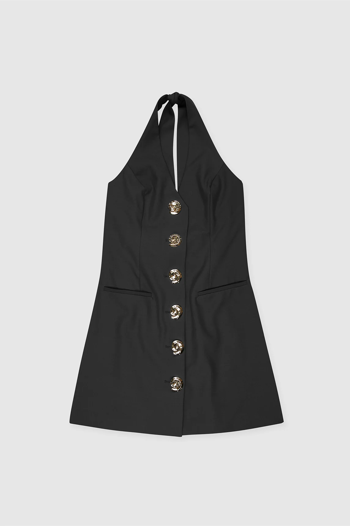 Irida Vest Dress - Noir - Image 9