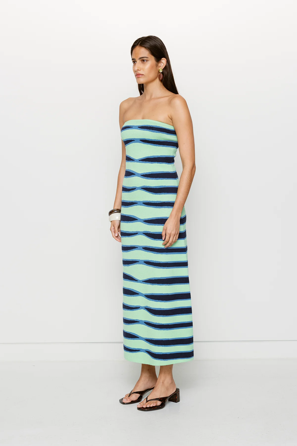 Kazia Maxi Dress - Aquamarine - Image 4