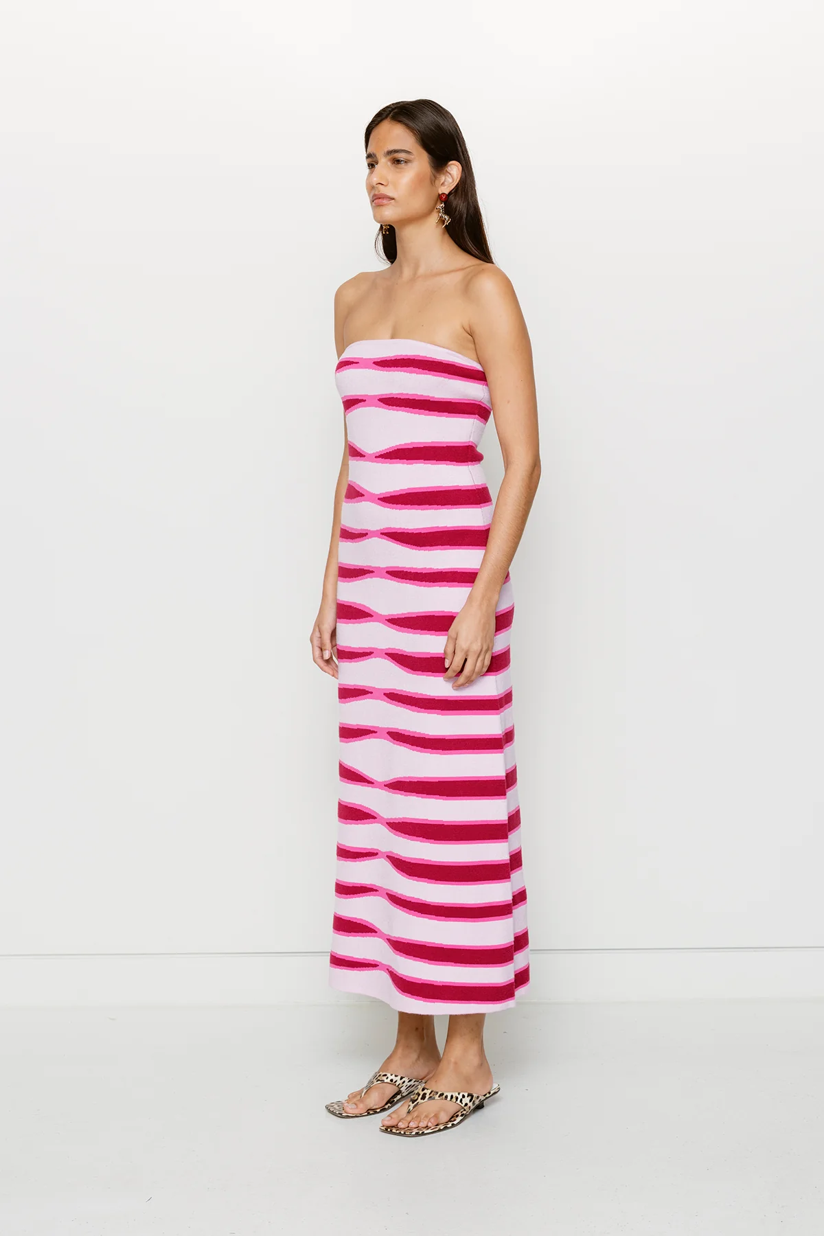 Kazia Maxi Dress - Plum - Image 3