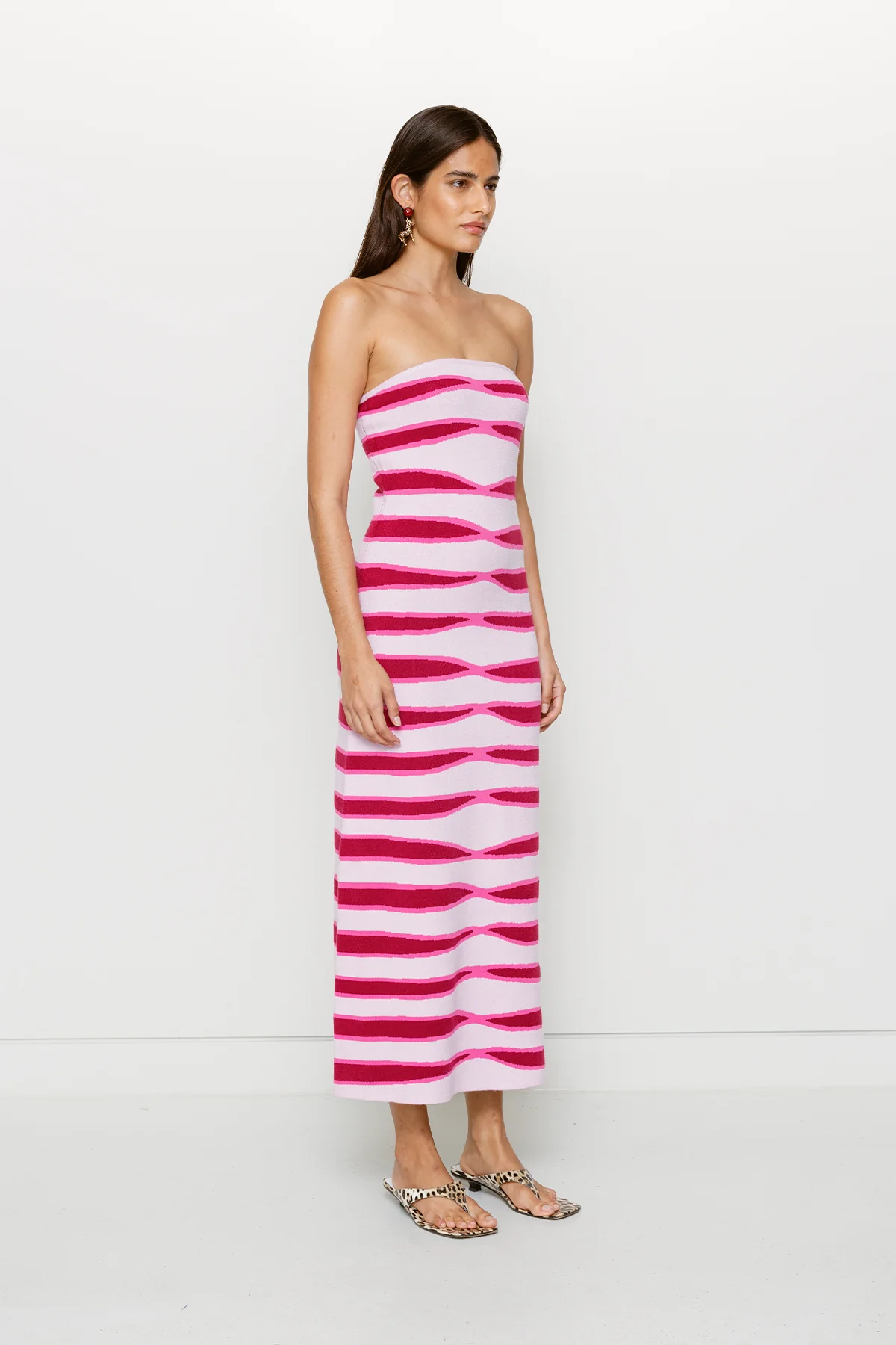 Kazia Maxi Dress - Plum - Image 4