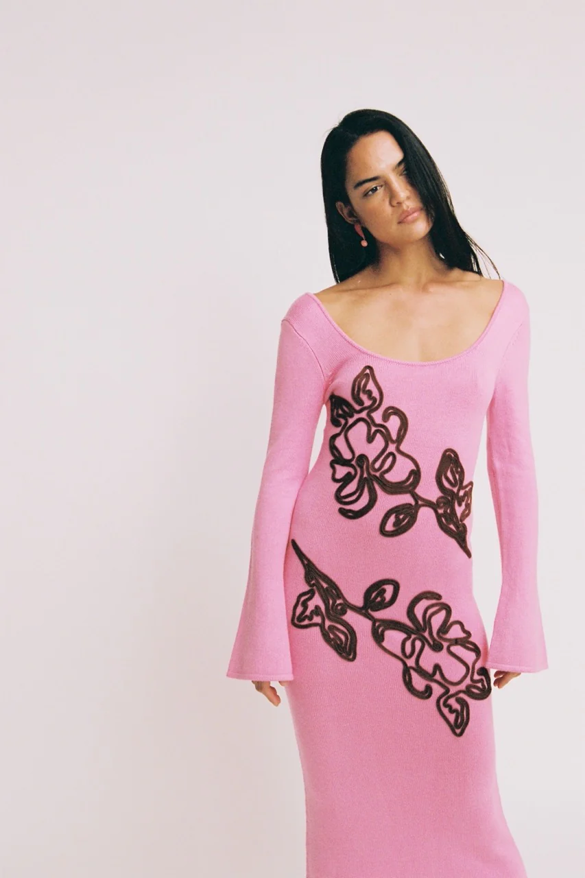 Keiko Maxi Dress - Candy - Image 2