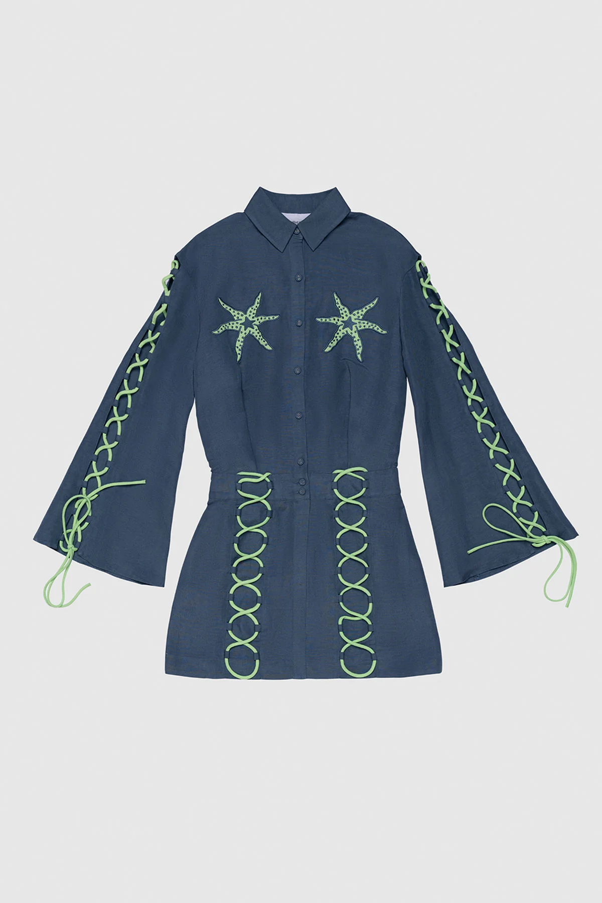 Kiki Long Sleeve Dress - Stone - Image 6