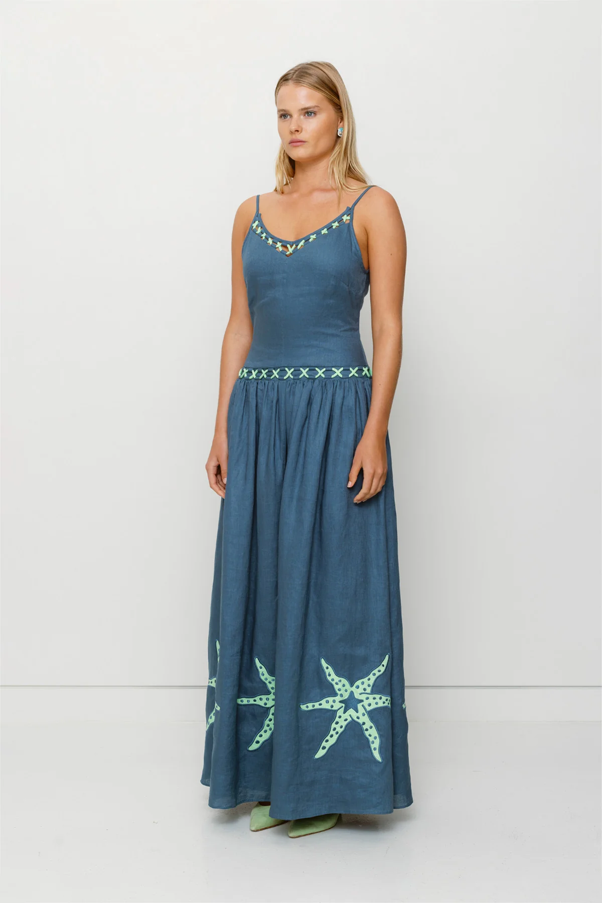 Kiki Maxi Dress - Stone - Image 4