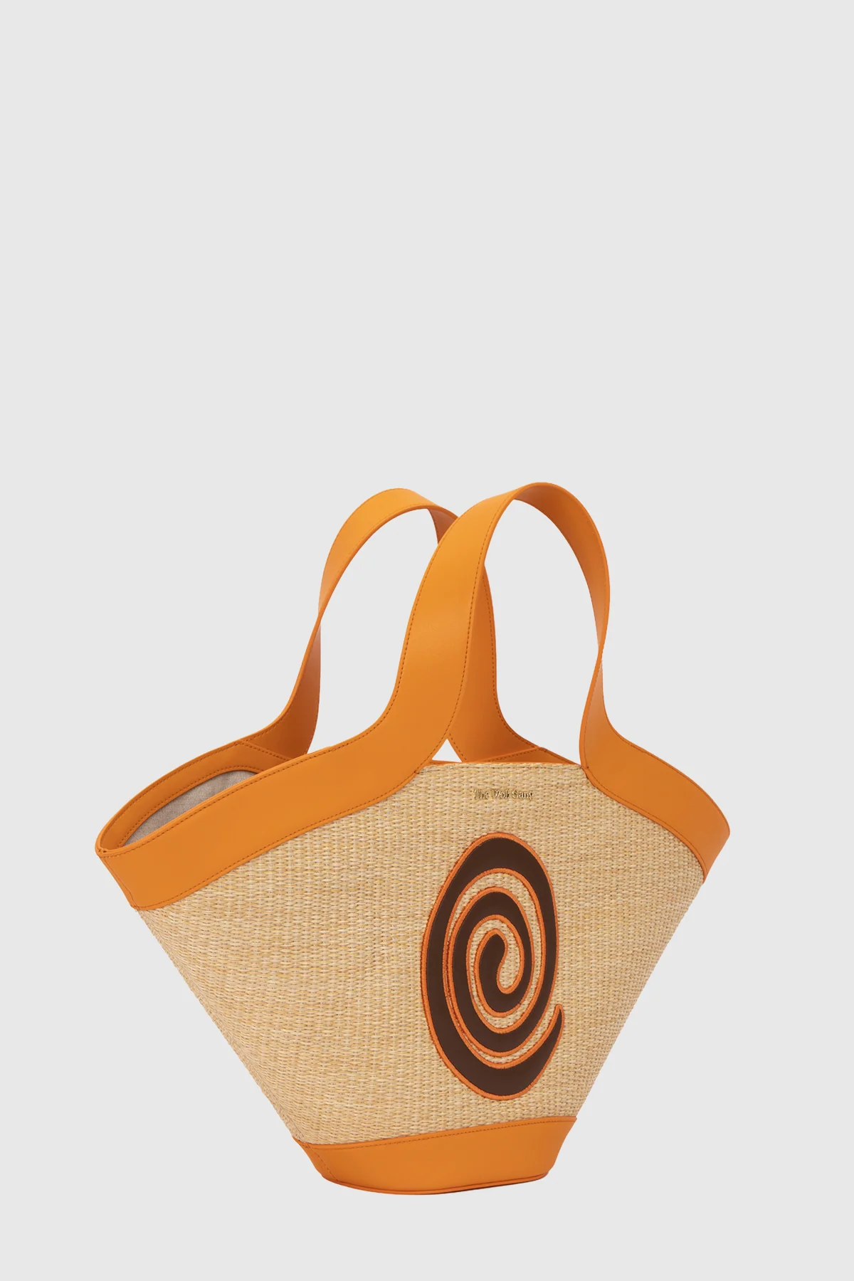Kiki Tote - Natural/Tangerine - Image 3