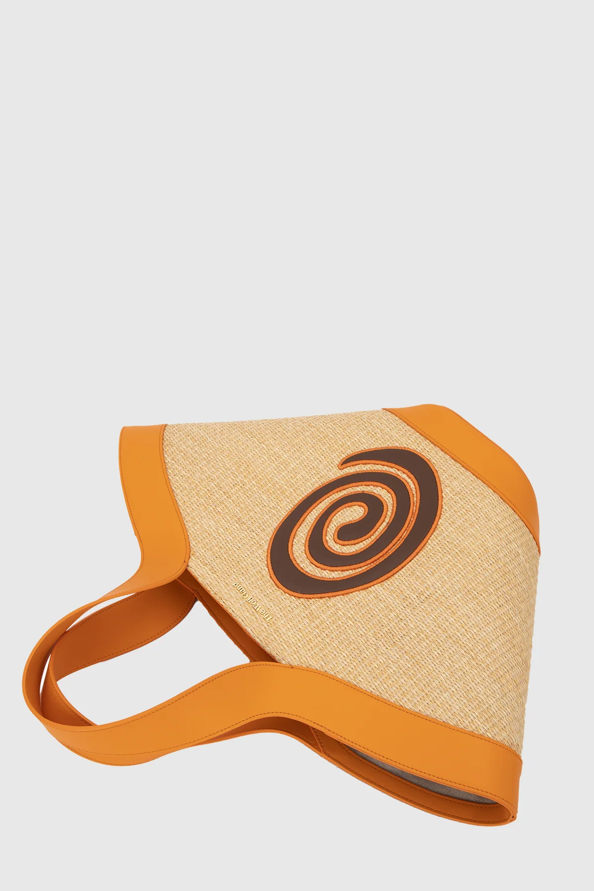 Kiki Tote - Natural/Tangerine - Image 6