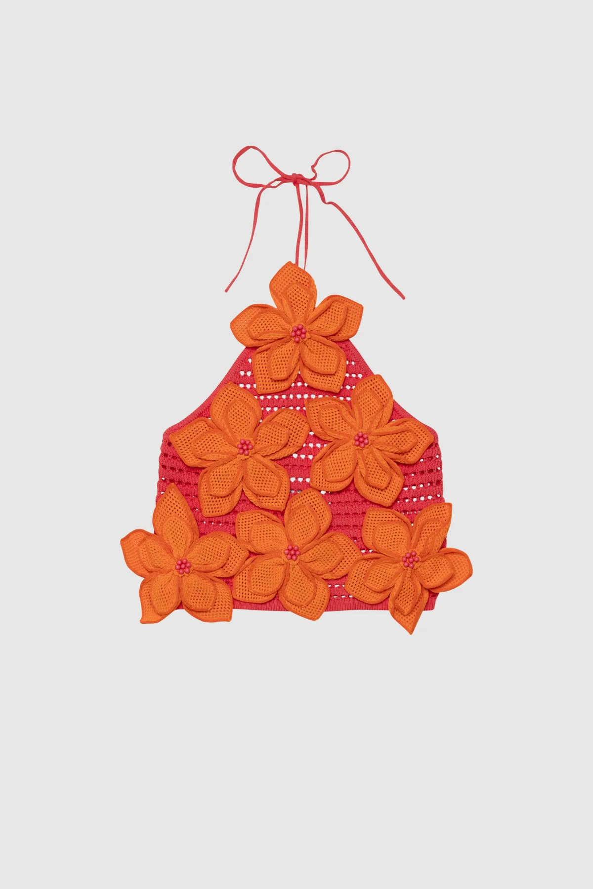 La Monada Knit Top - Coral - Image 7