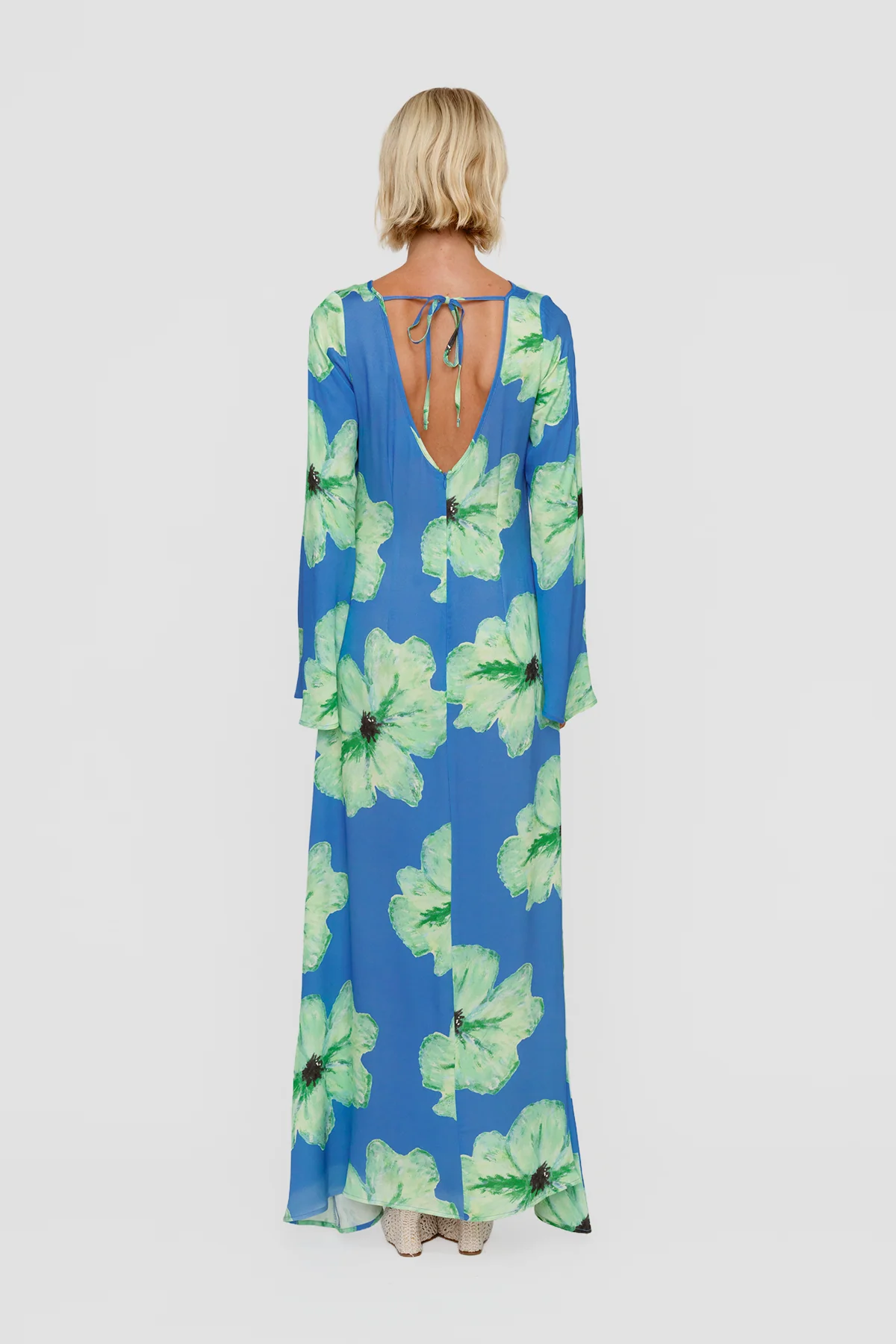 Leona Maxi Dress - Cornflower - Image 4