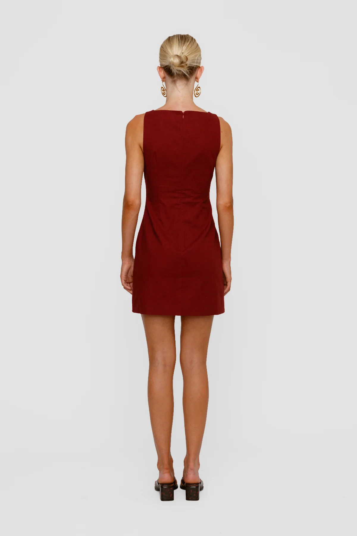 Lera Mini Dress - Magenta - Image 5