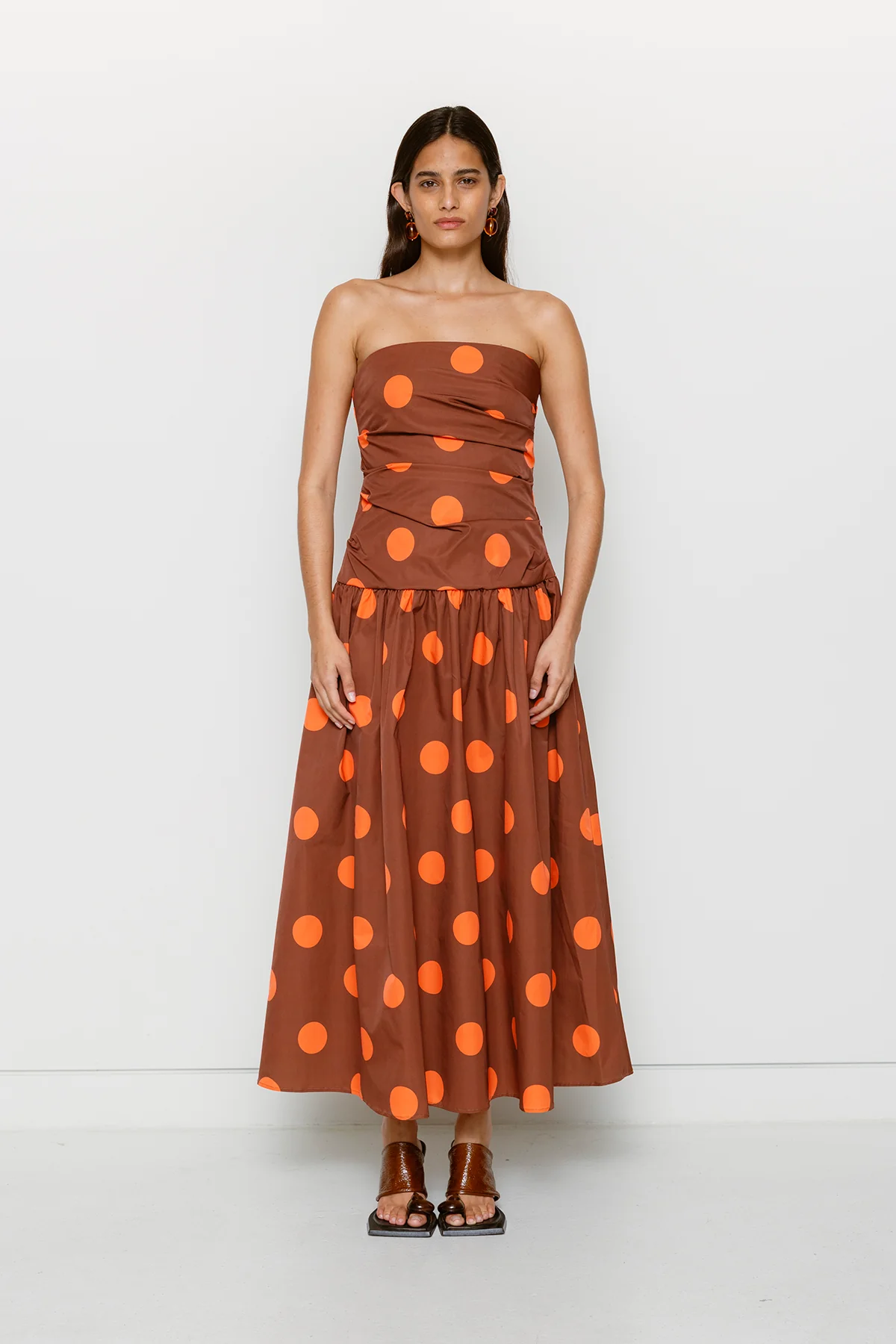 Luella Maxi Dress - Jaffa Spot - Image 2