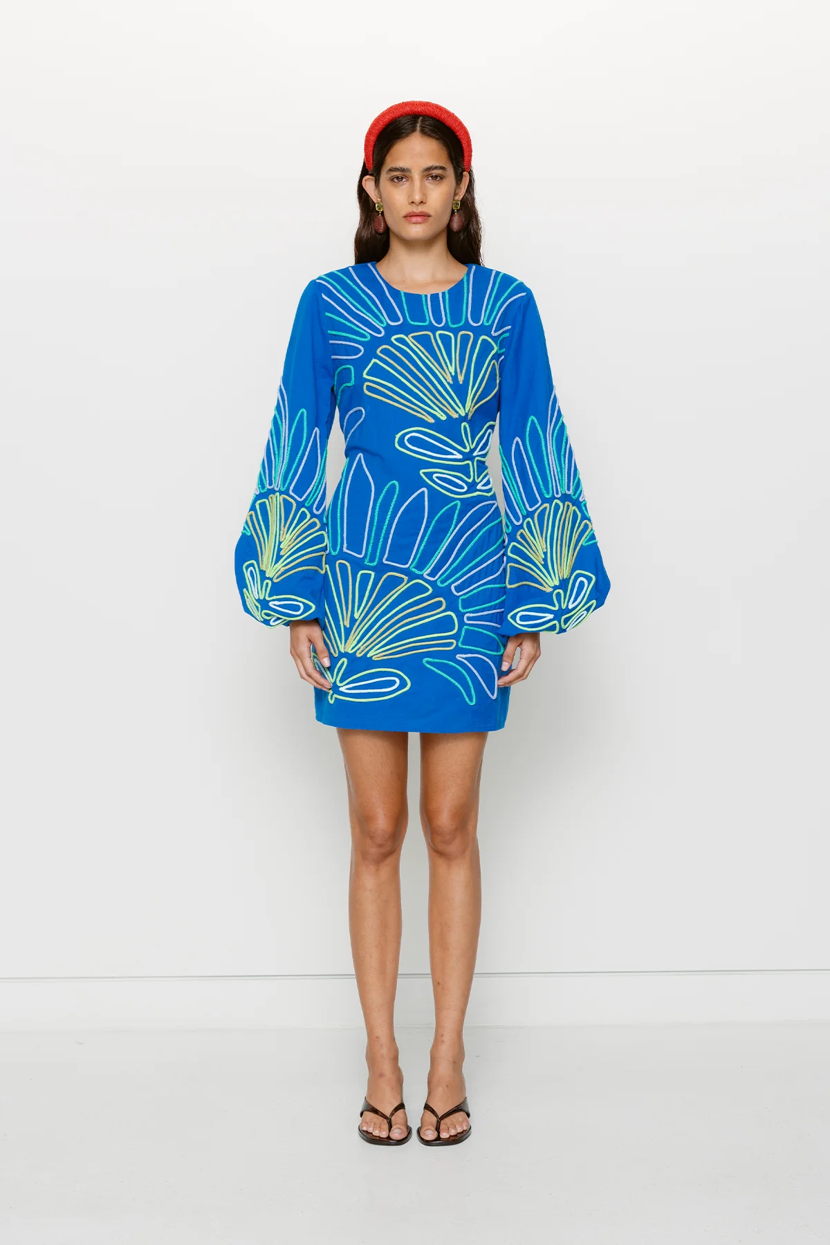 Luna Mini Dress - Fern