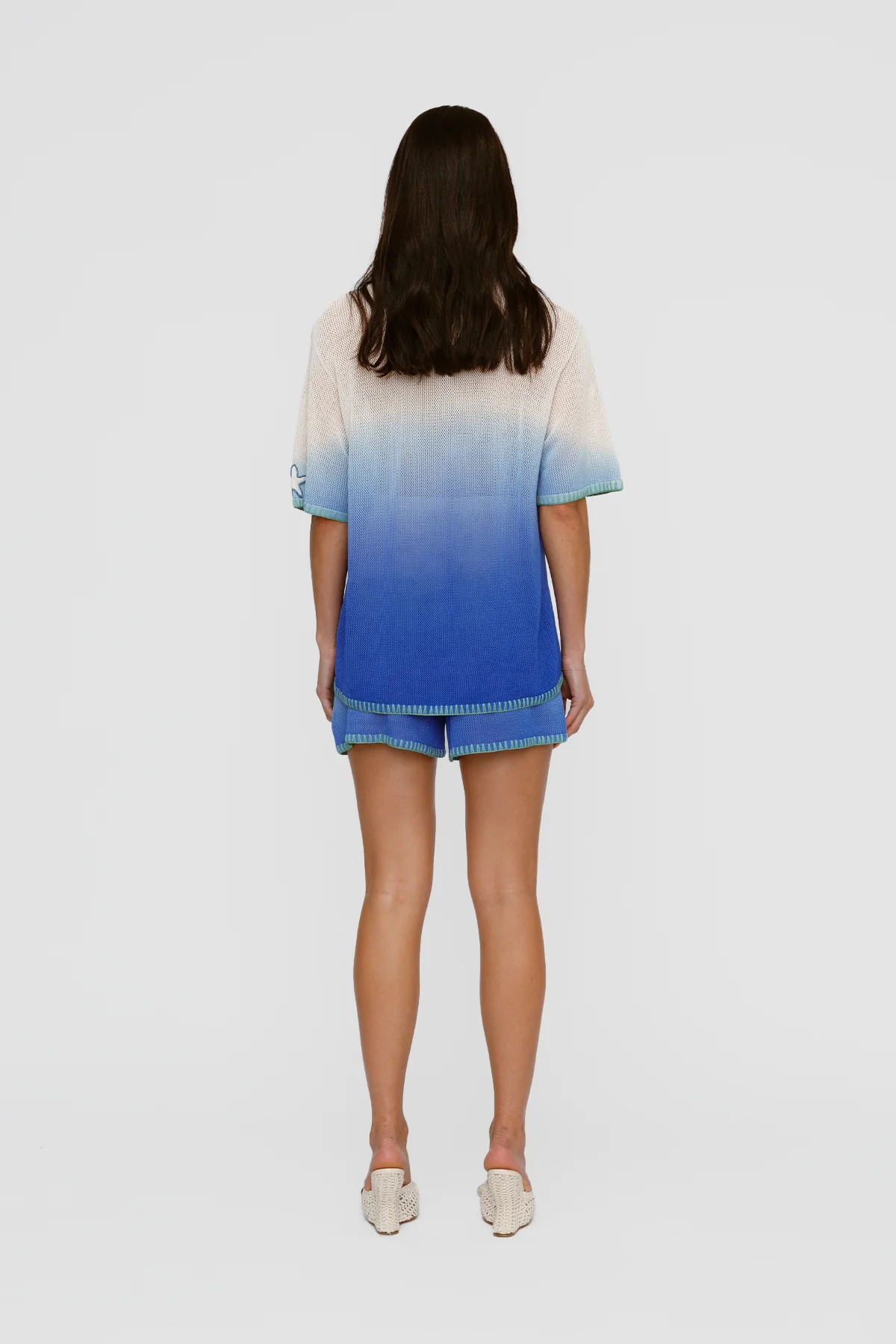 Malaga Knit Shirt - Marine - Image 5