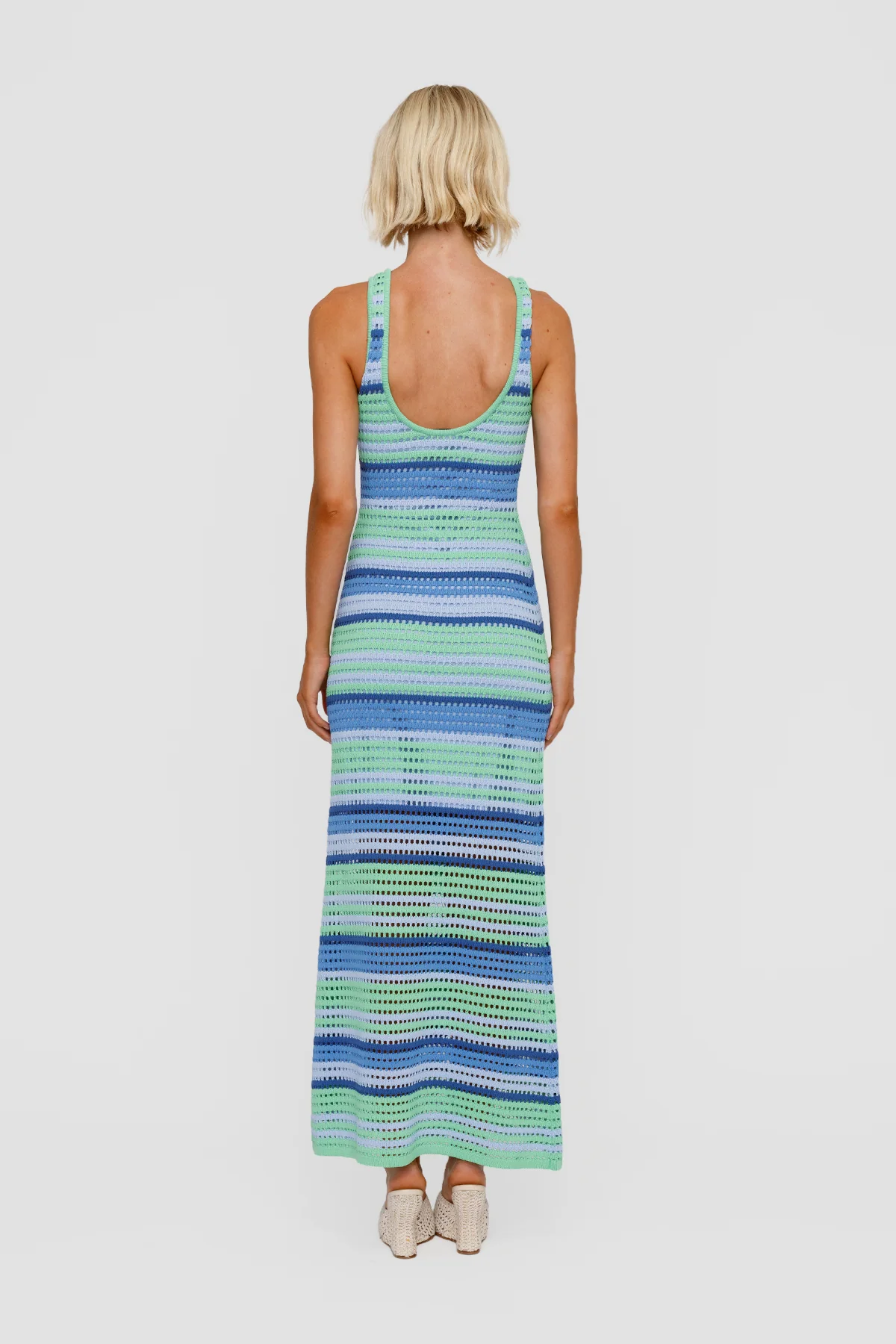 Maris Maxi Dress - Ice Stripe - Image 4