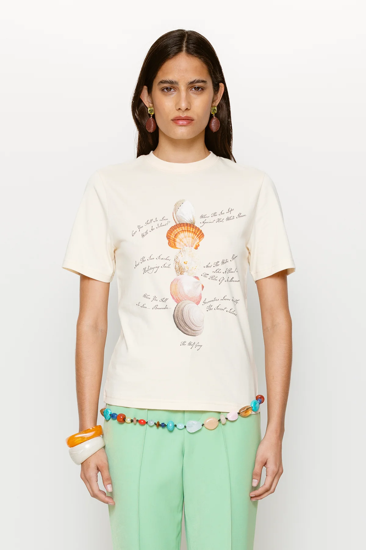 Mini Camiseta - Cream