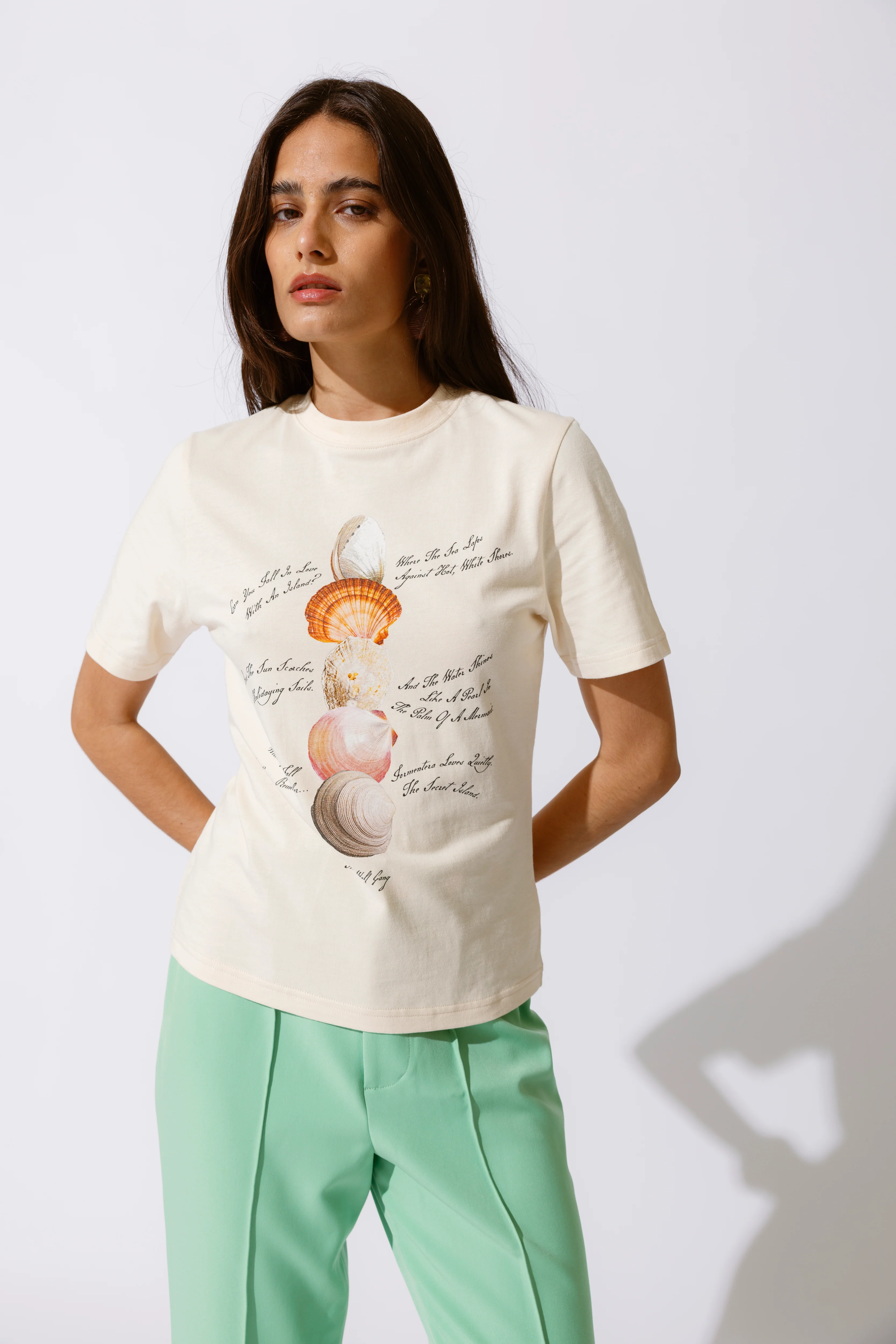 Mini Camiseta - Cream - Image 2
