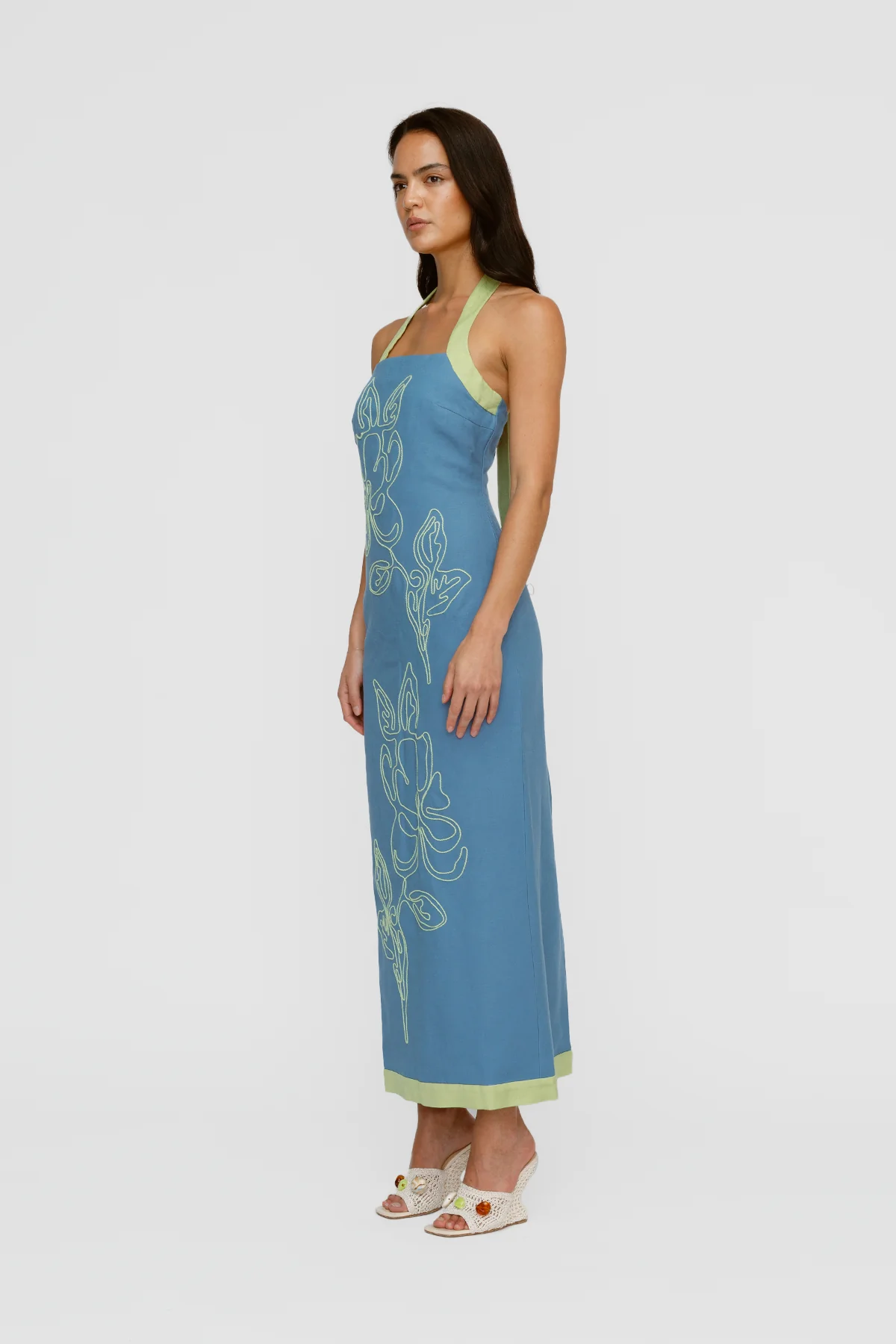 Mirabelle Maxi Dress - Stone - Image 4