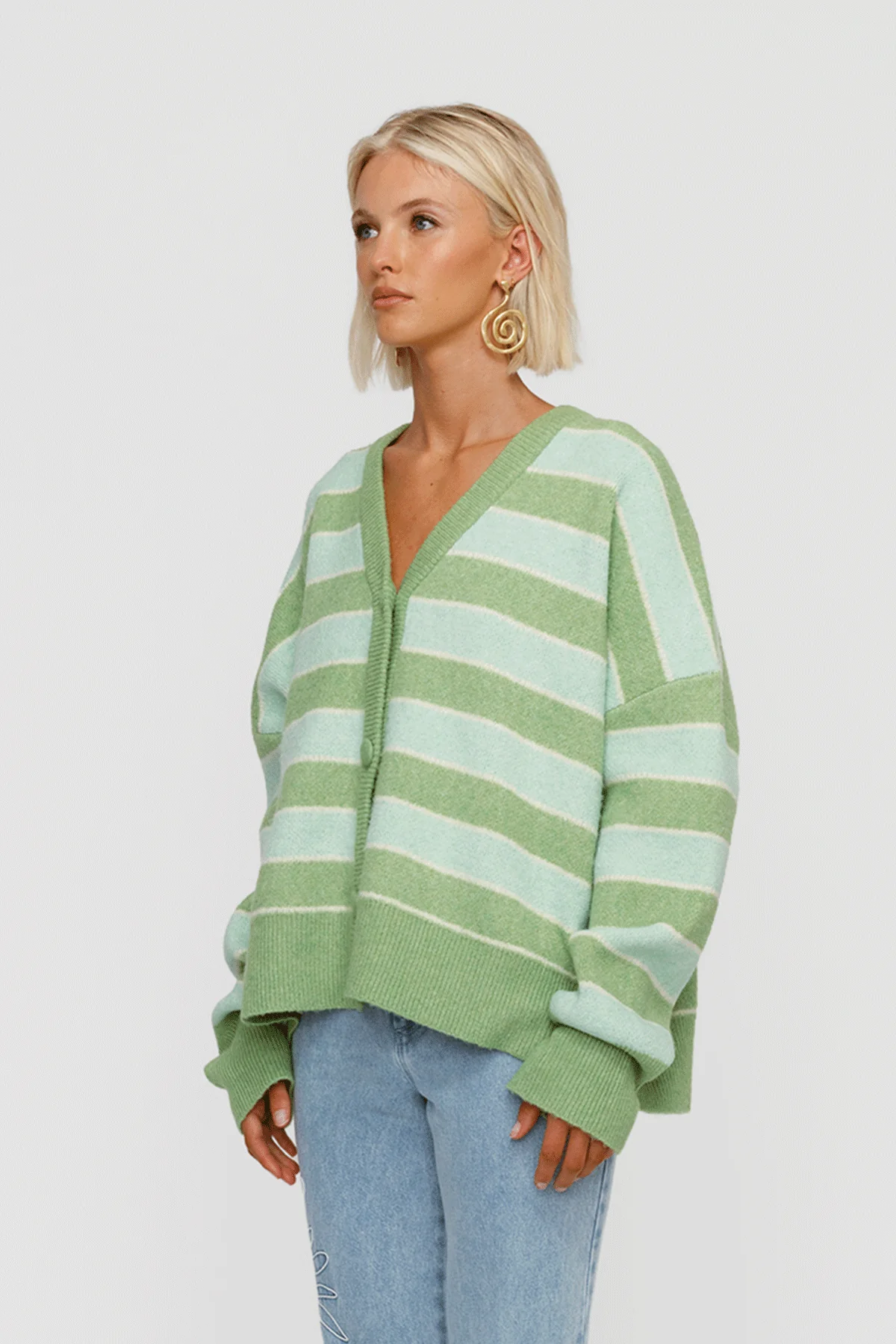 Nyra Cardigan - Lime - Image 5