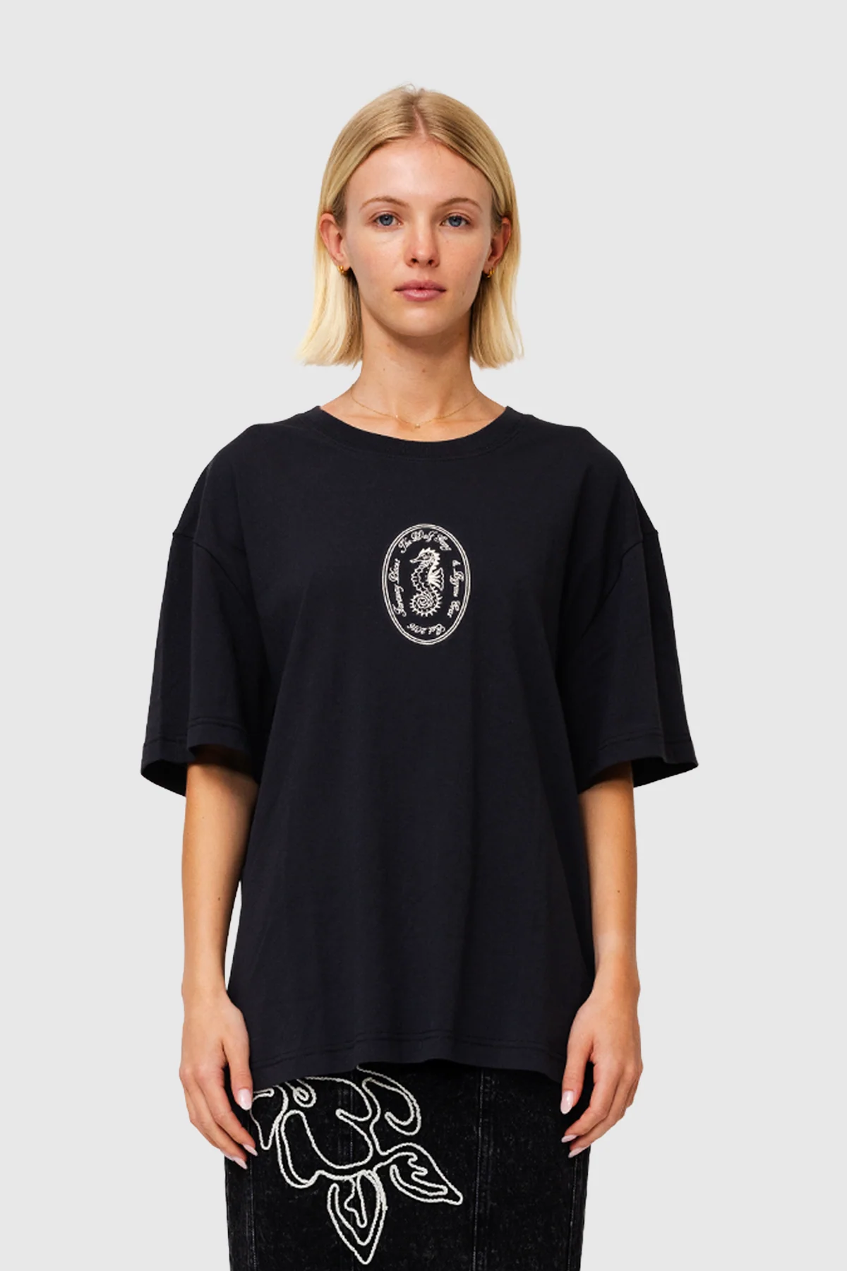 Relaxed Camiseta - Ash - Image 3