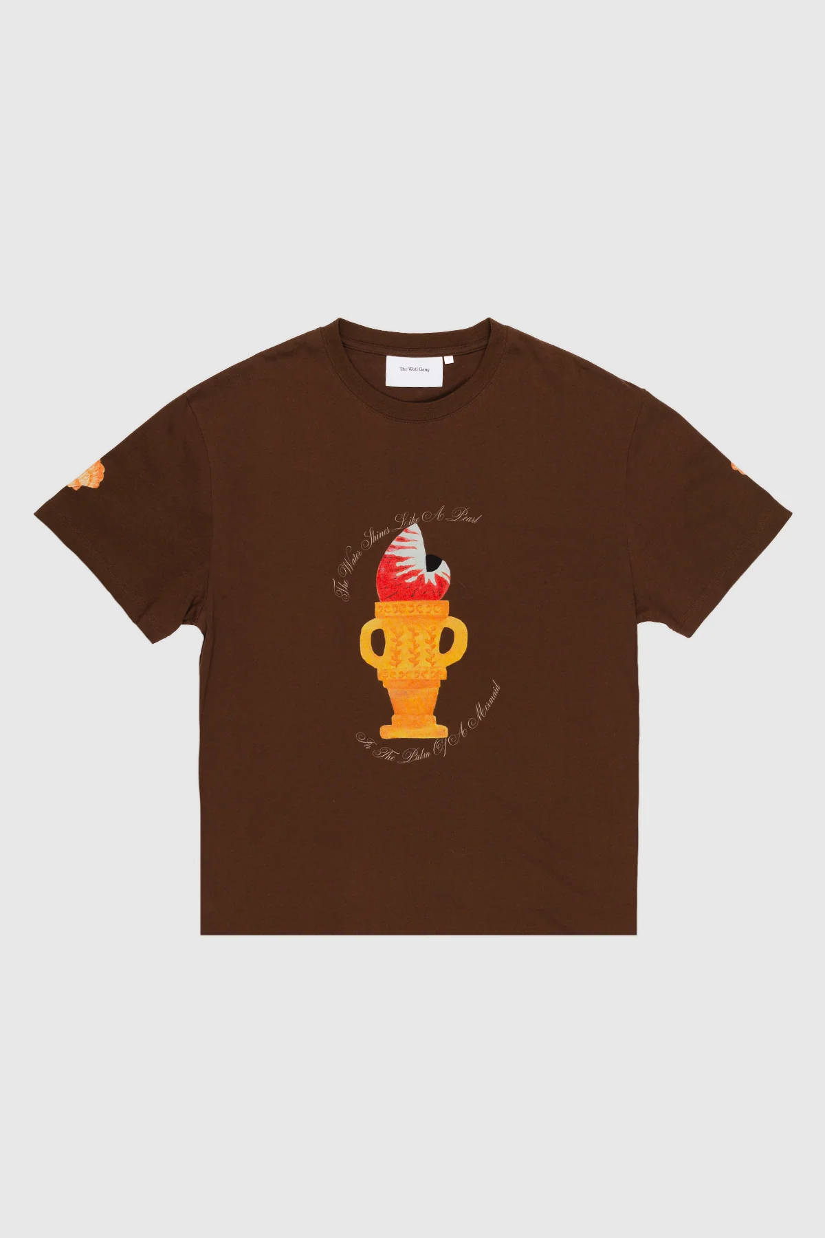 Relaxed Camiseta T-shirt - Chocolate - Image 5