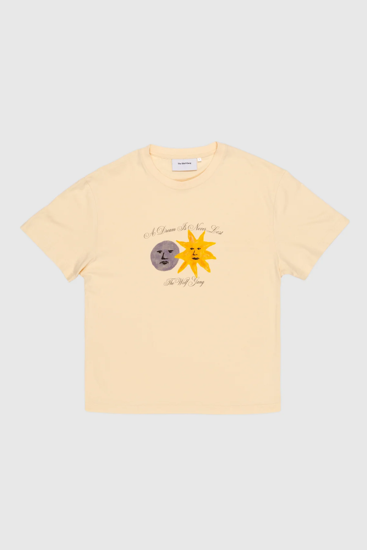 Relaxed Camiseta T-shirt - Cream - Image 5