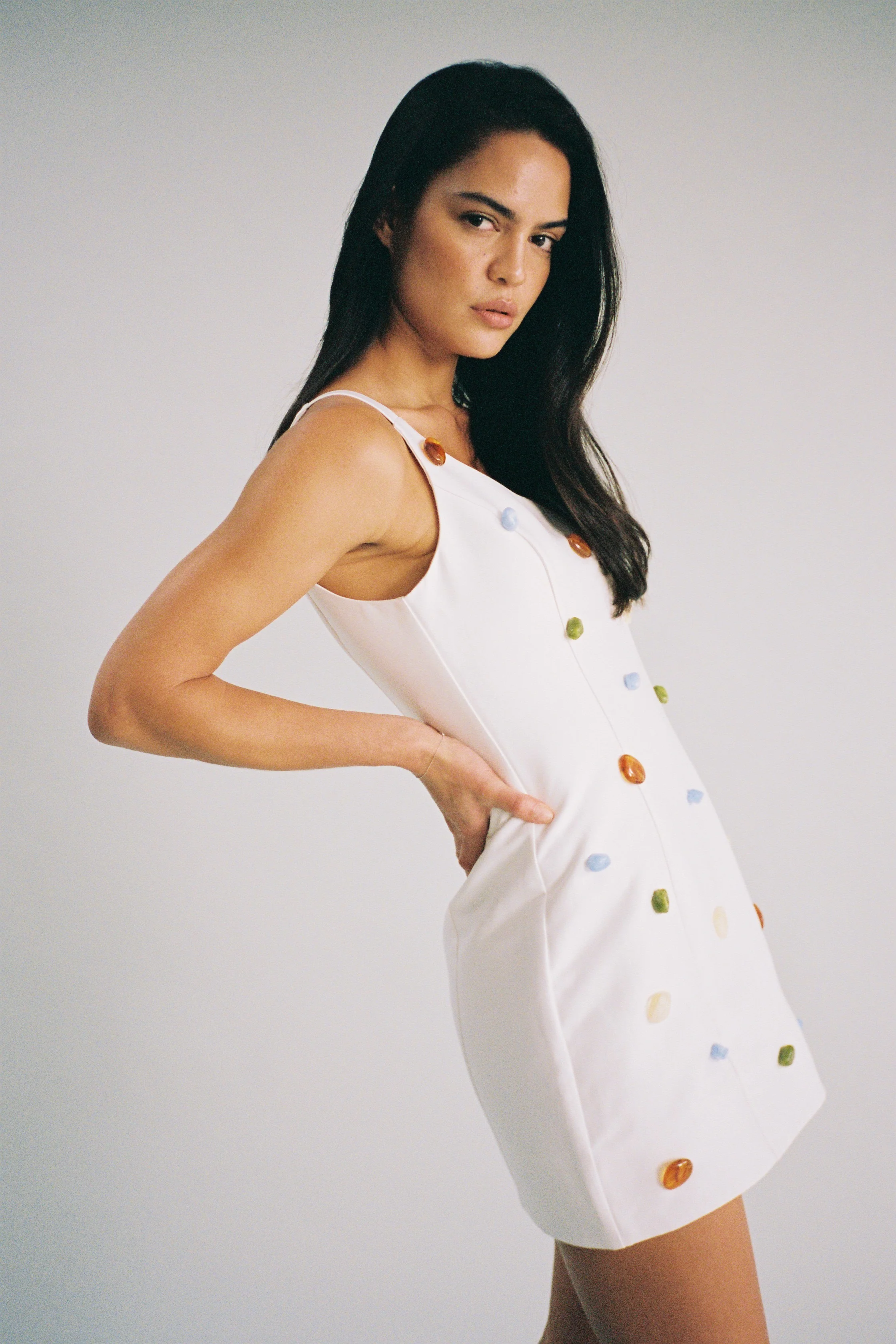 Romy Mini Dress - Ivory - Image 6