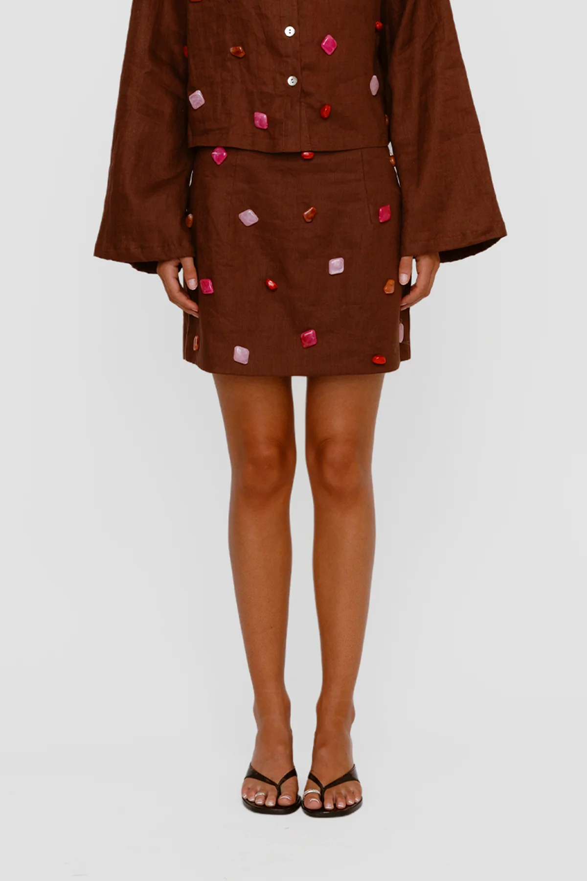Romy Skirt - Chocolate