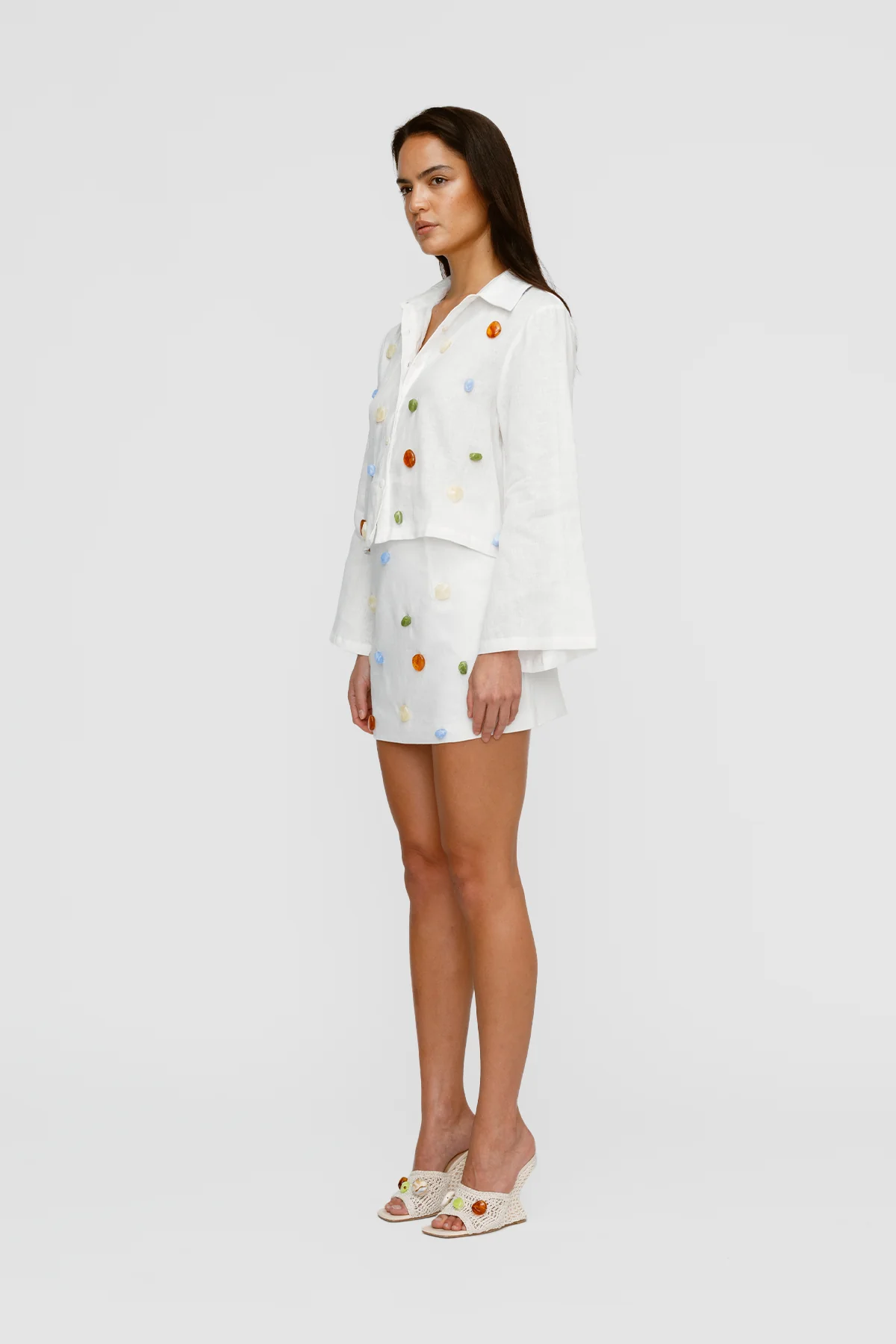 Romy Shirt - Ivory - Image 3