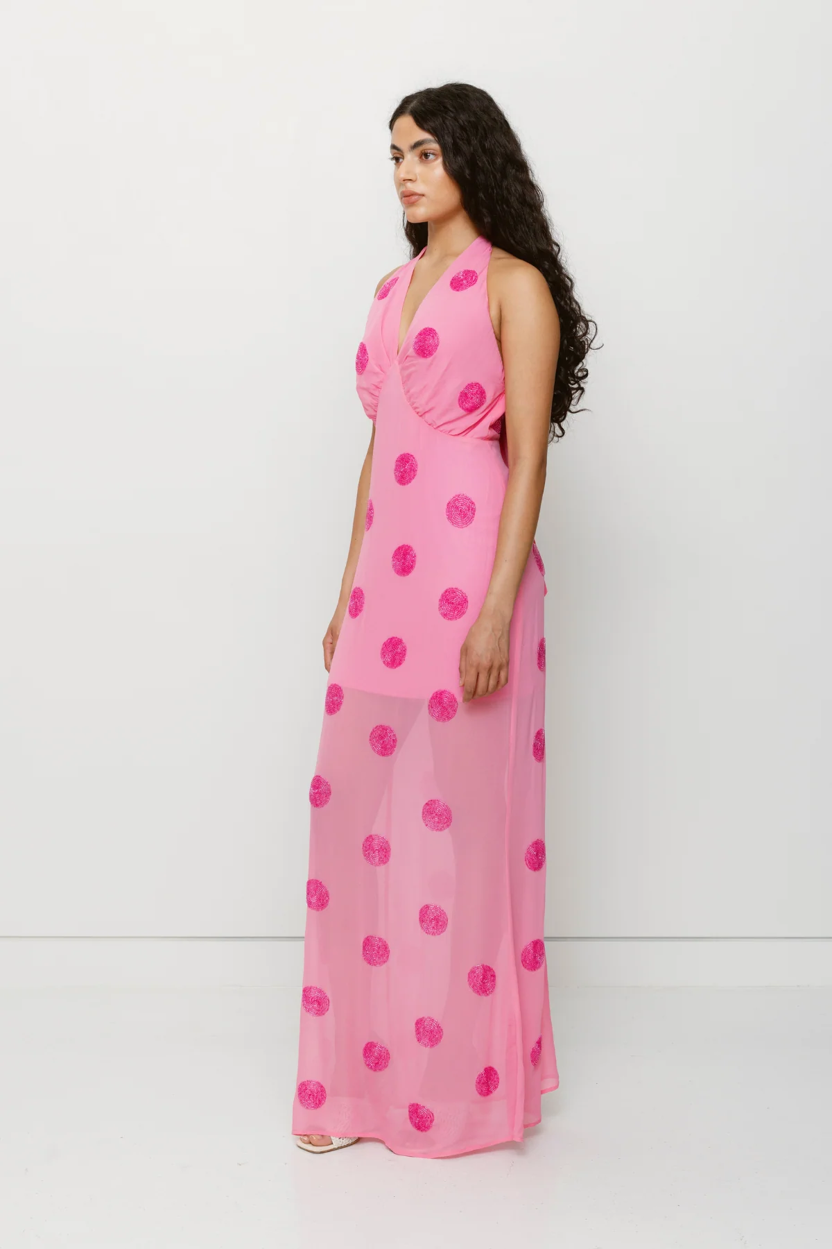 Sanja Slip Dress - Candy - Image 3
